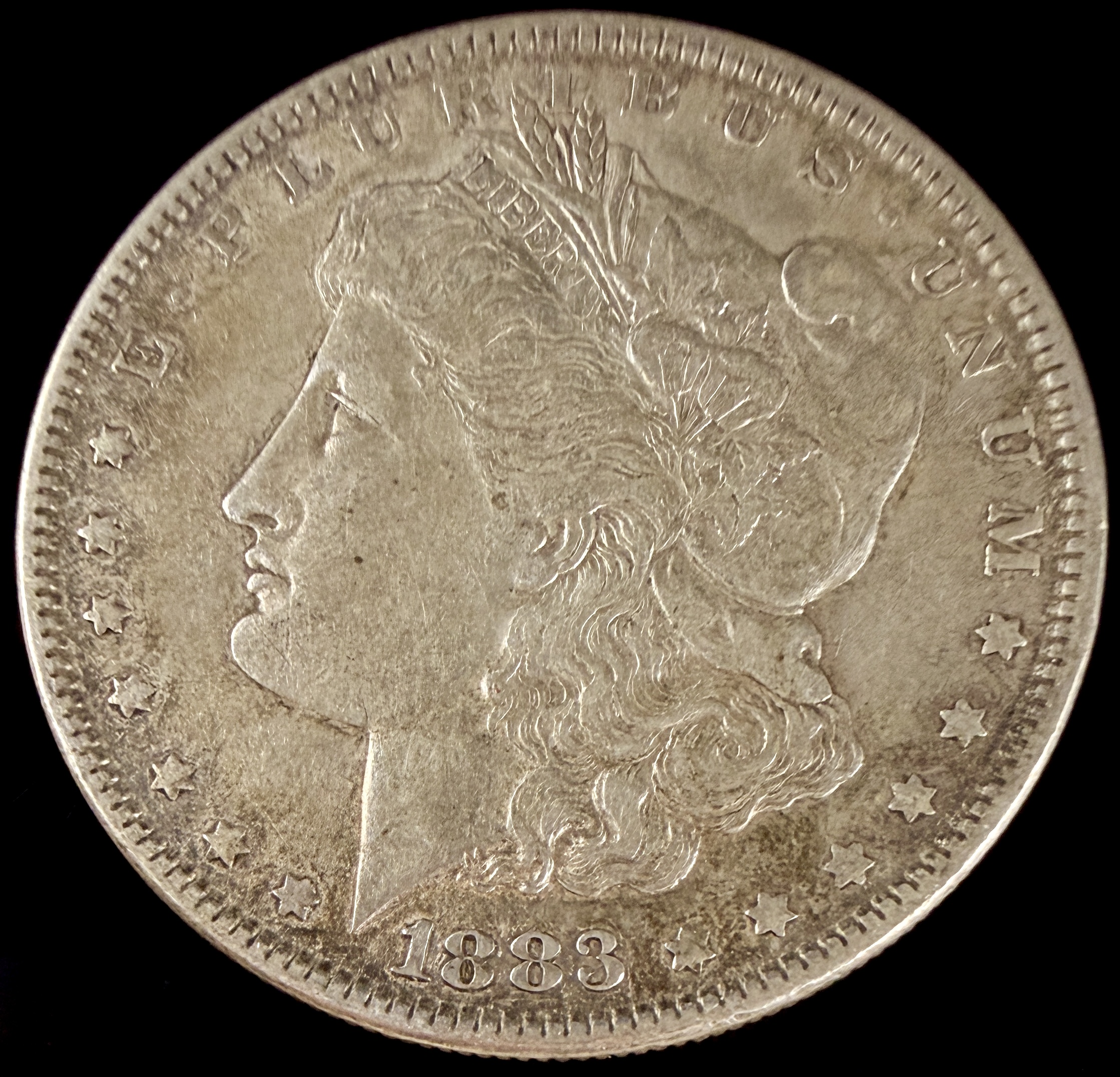 1883 US Morgan Silver Dollar