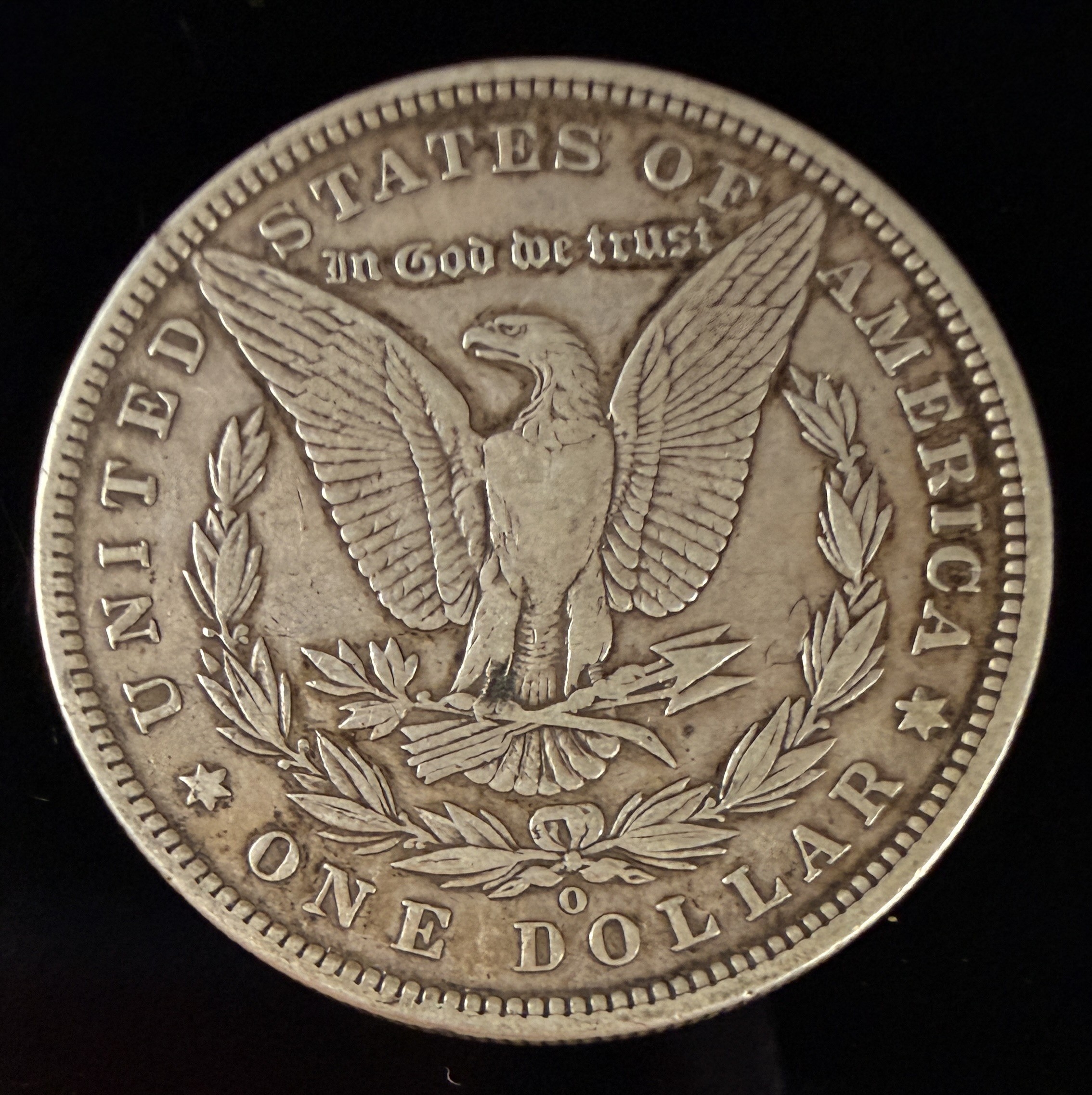 US 1886-O Morgan Silver Dollar
