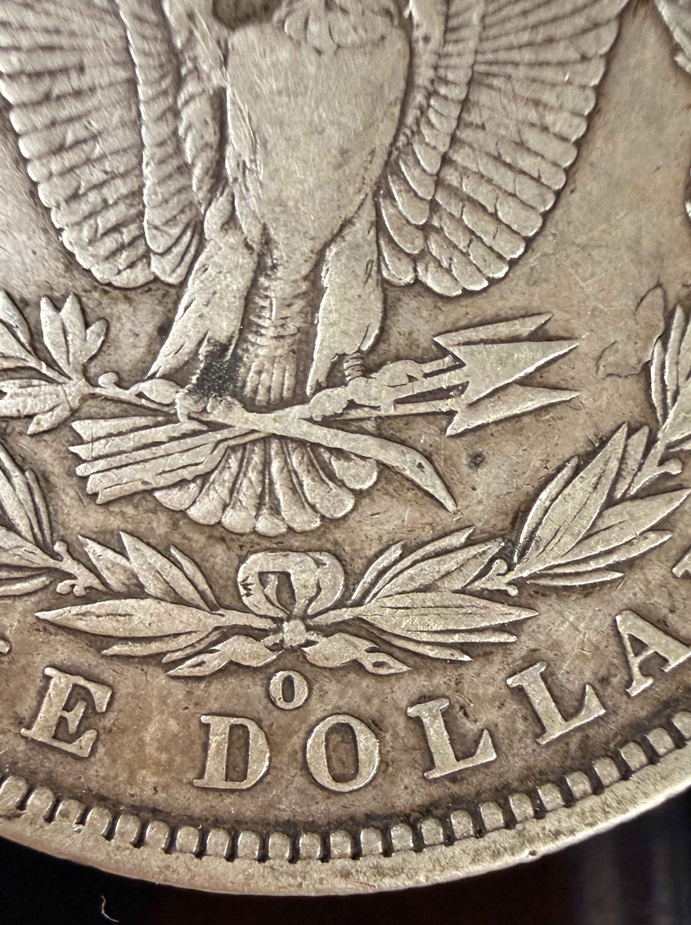 US 1886-O Morgan Silver Dollar
