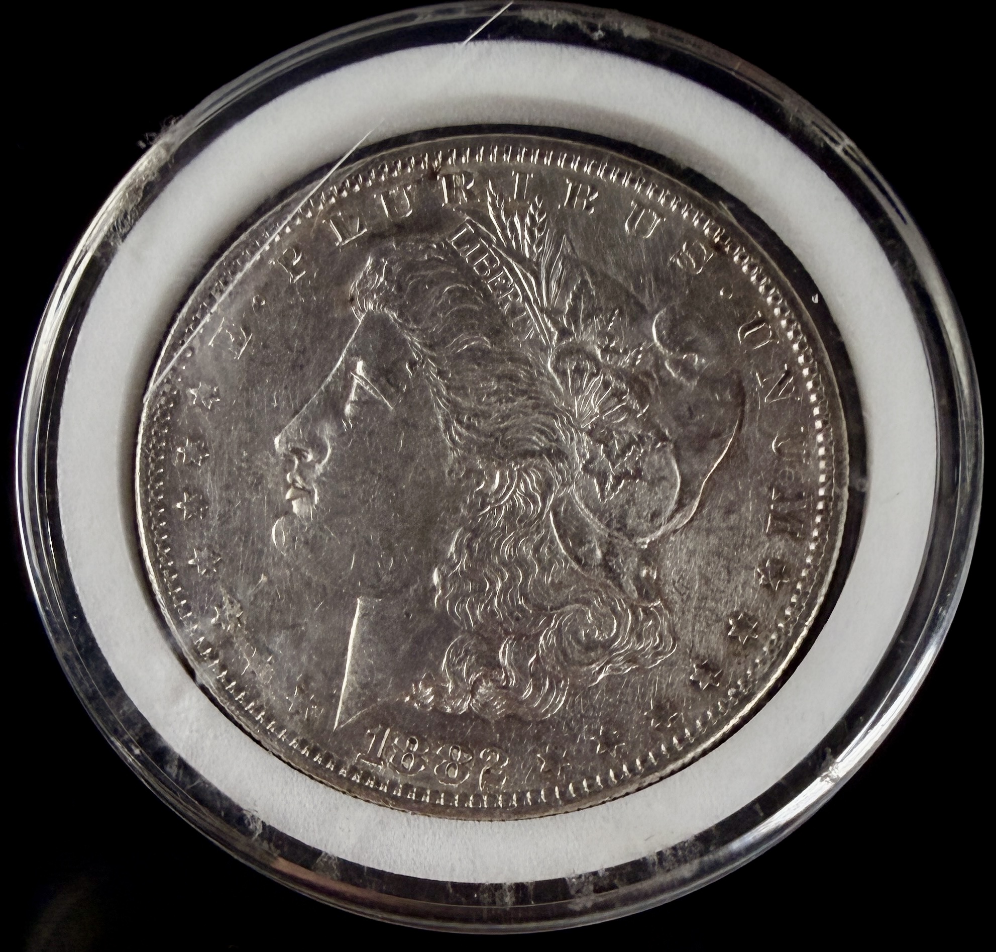 US 1882-S Morgan Silver Dollar