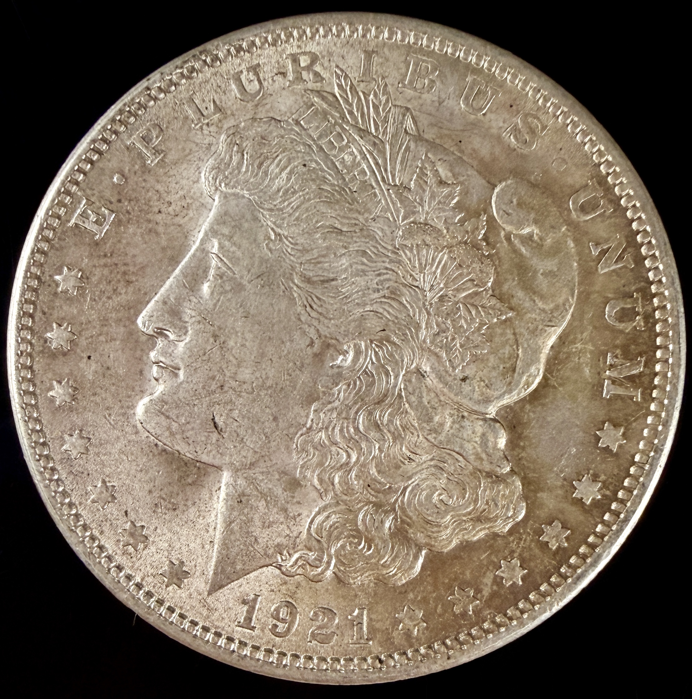1921 US Morgan Silver Dollar