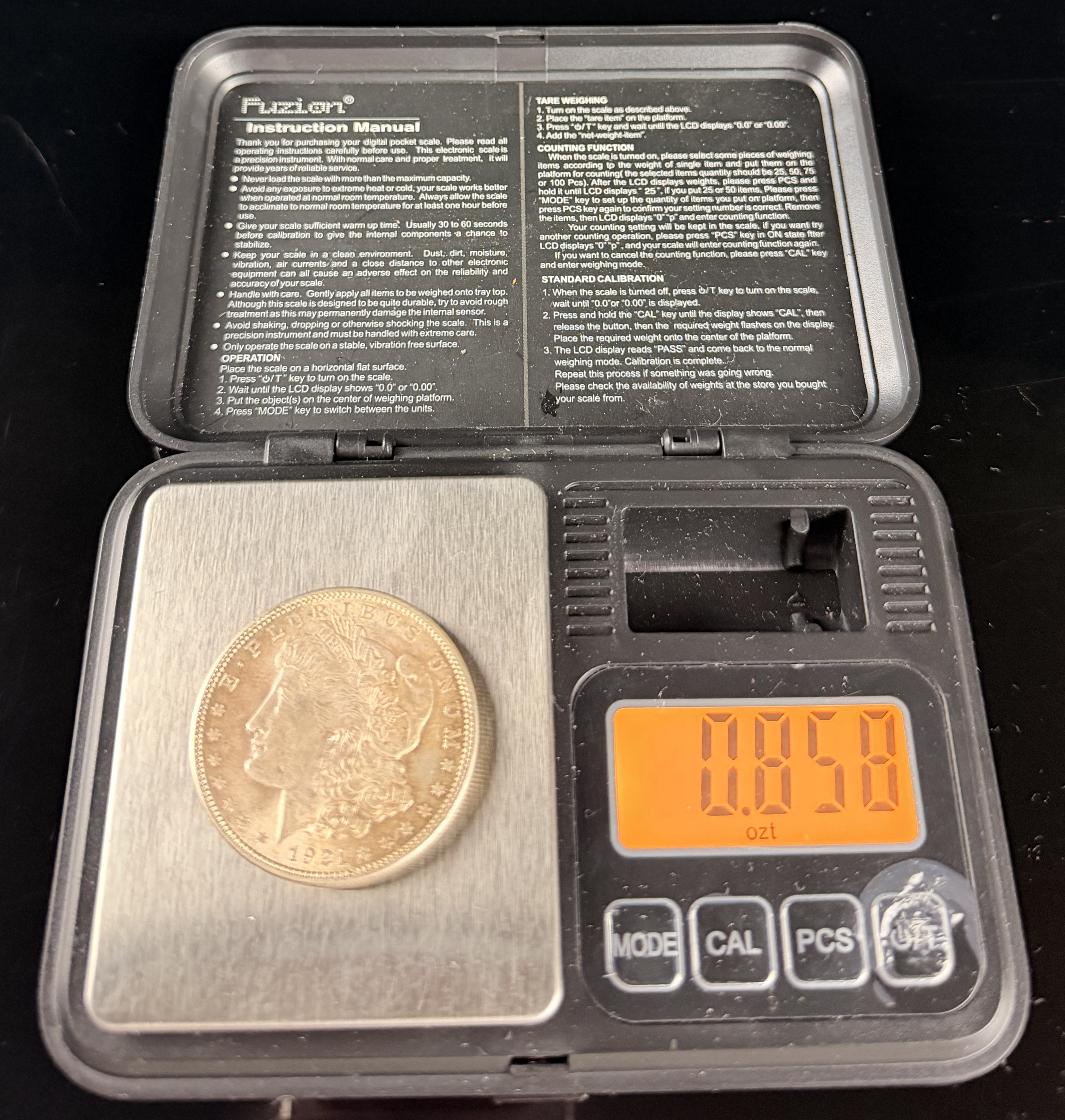 1921 US Morgan Silver Dollar