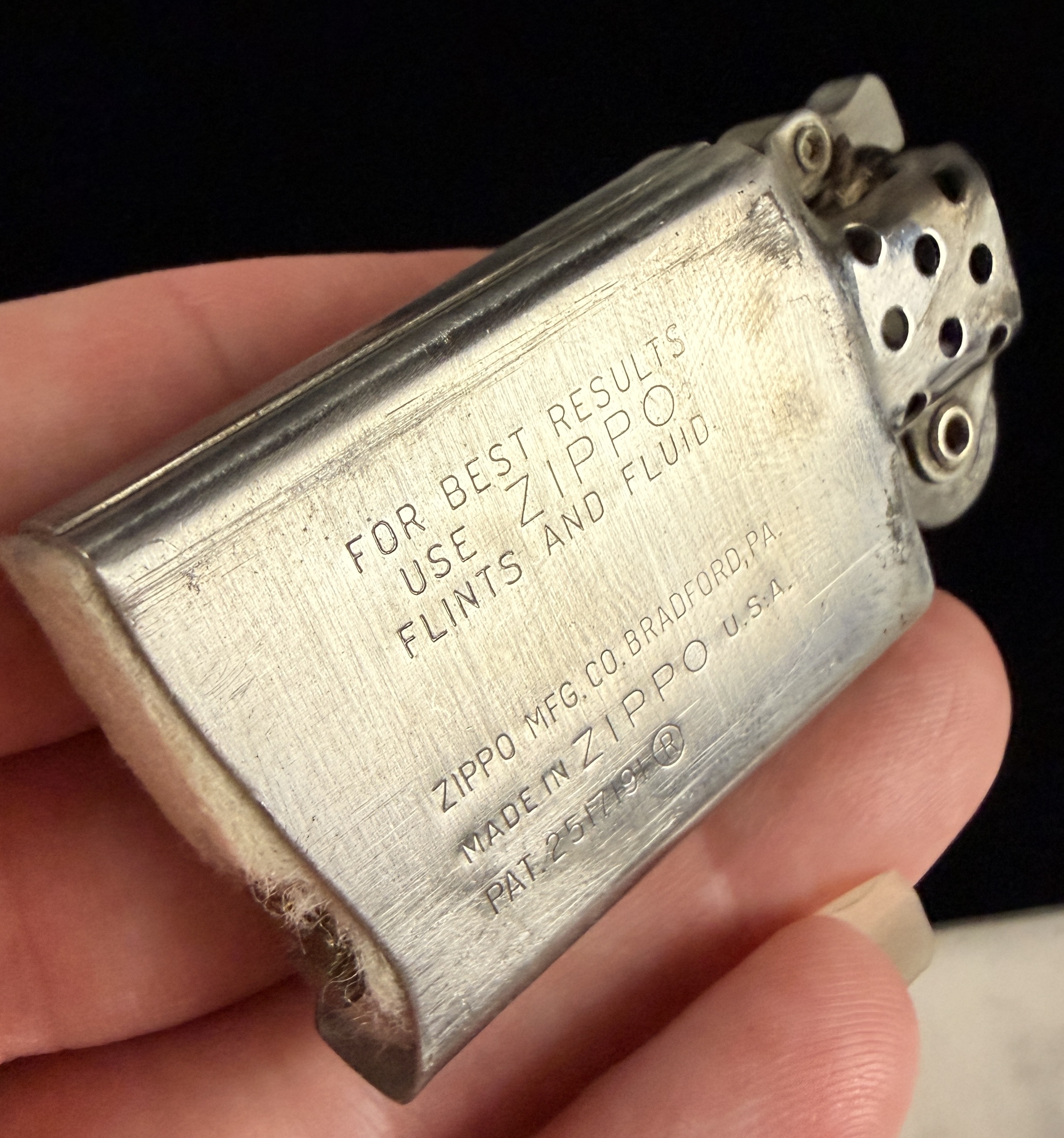Vintage US Navy Zippo Windproof Lighter USS Decatur DD-936