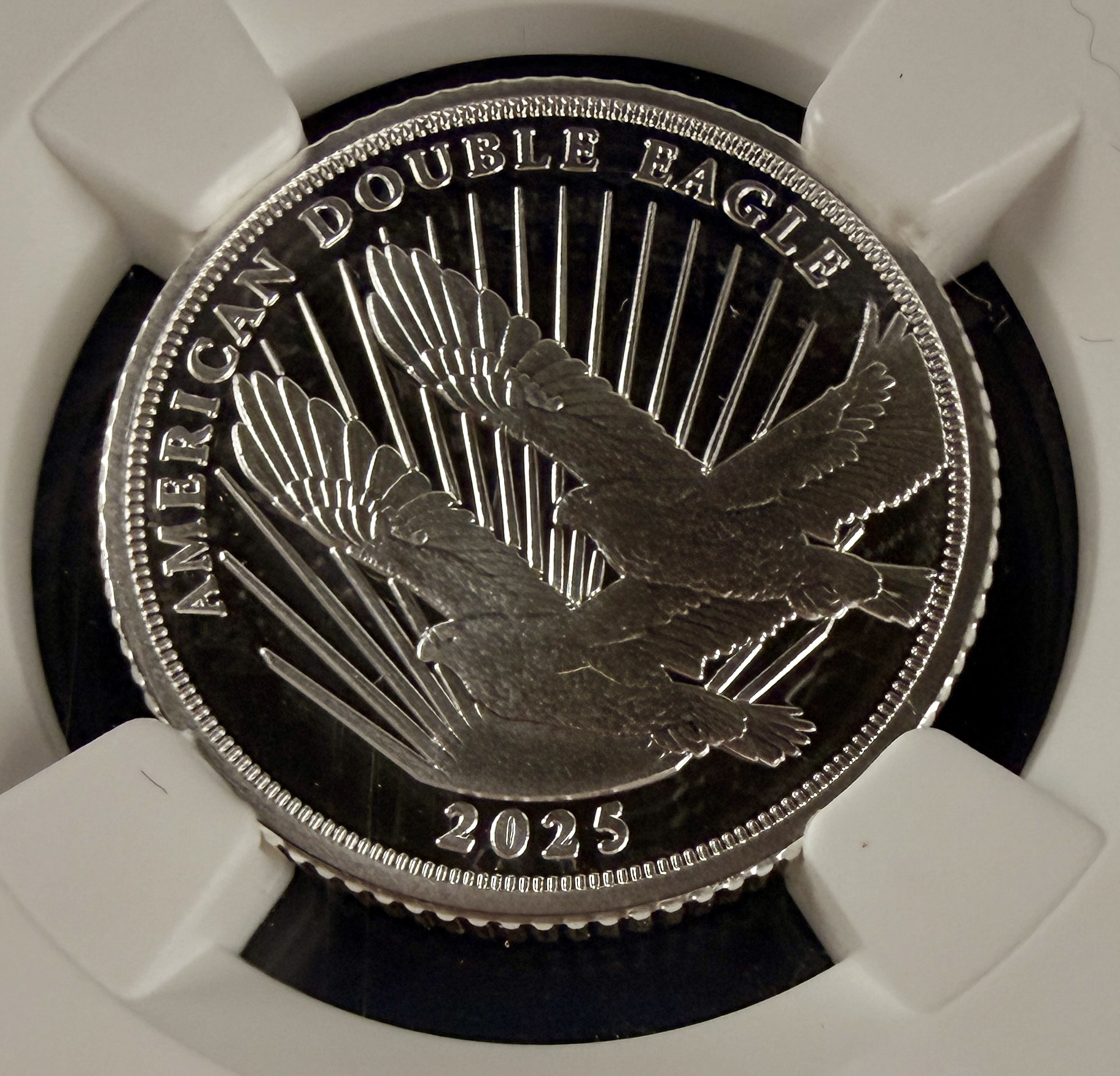 2025 Cook Islands $2 American Double Eagle 0.25 oz Silver NGC PF 70 Ultra Cameo