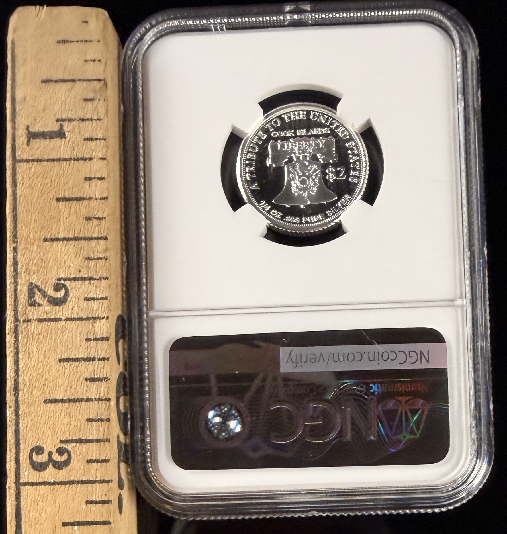 2025 Cook Islands $2 American Double Eagle 0.25 oz Silver NGC PF 70 Ultra Cameo