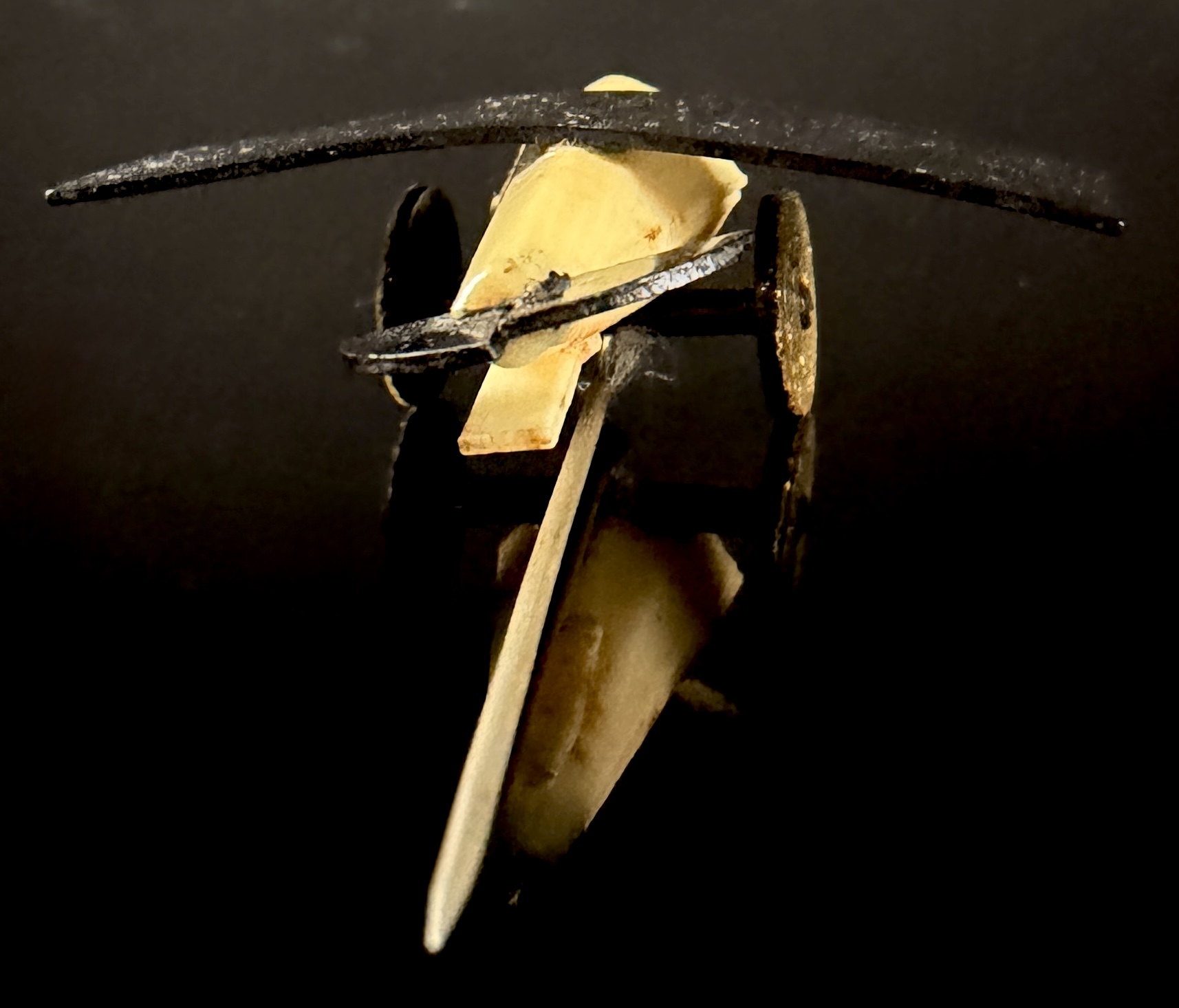Vintage Spirit of St Louis Commemorative Celluloid Airplane Pin