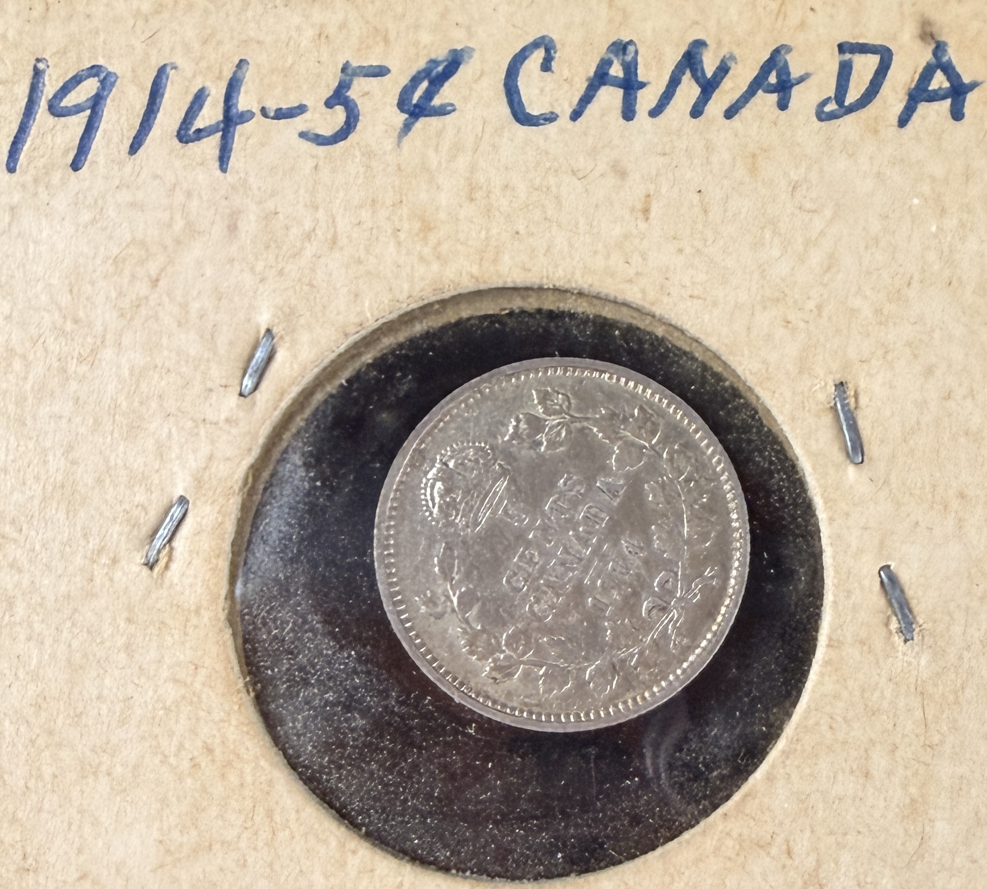 A Collection of CA Silver 5-Cent Coins, 1897-1919