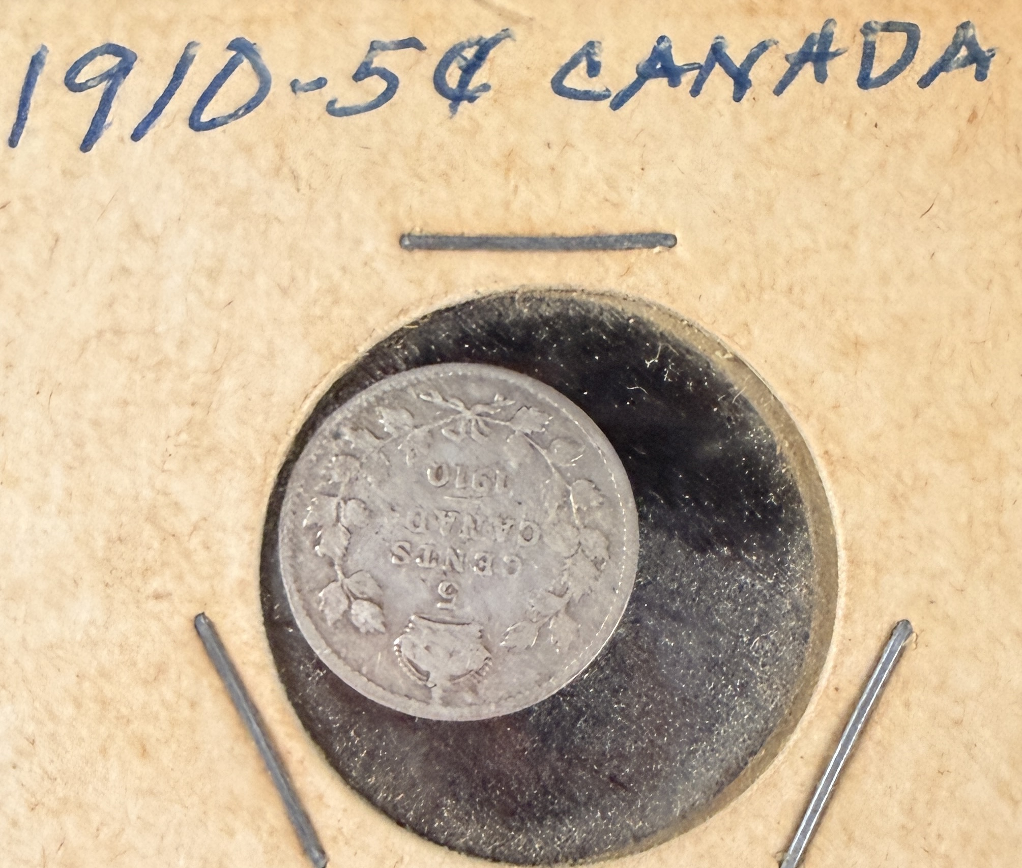 A Collection of CA Silver 5-Cent Coins, 1897-1919