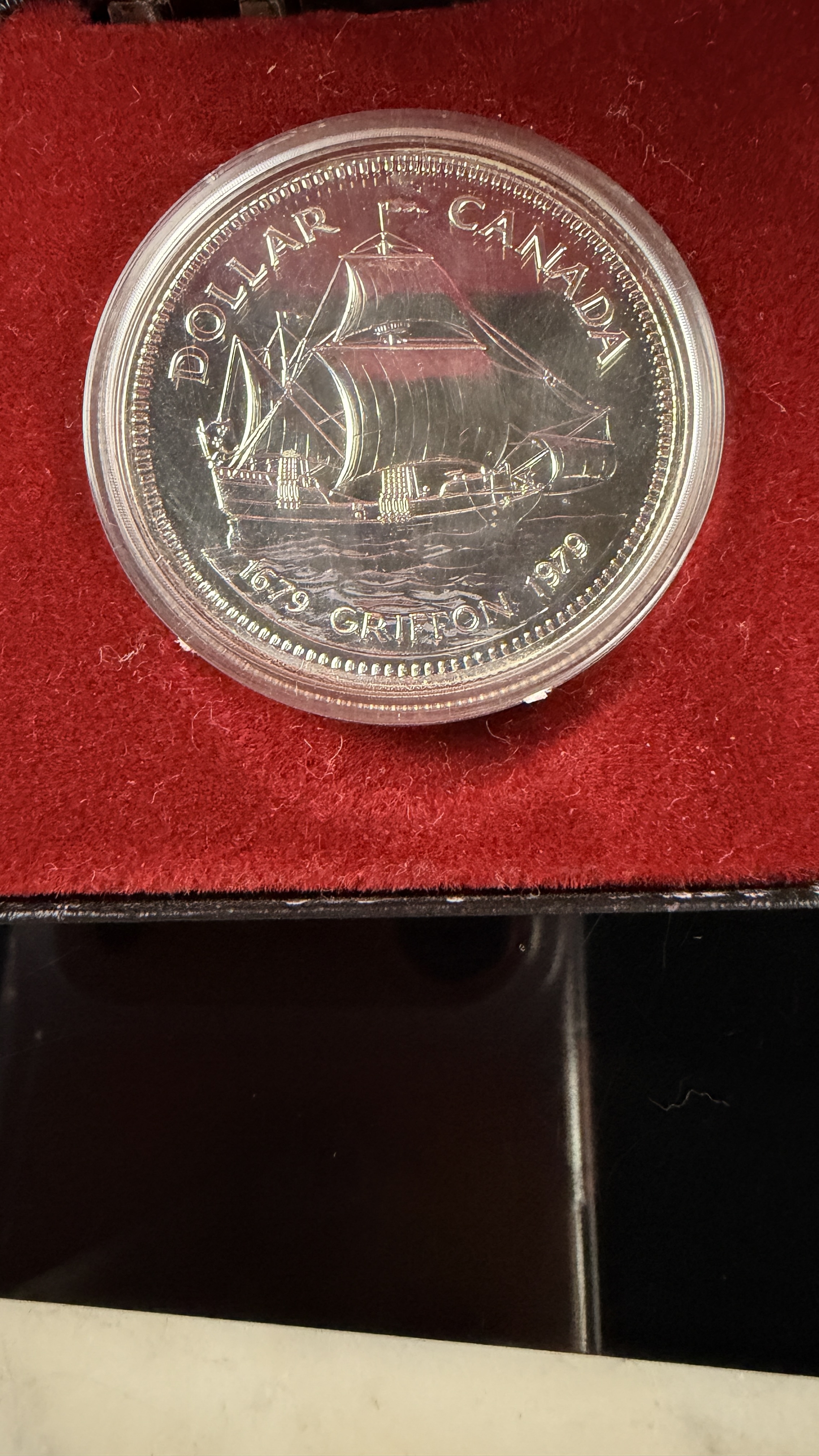 1979 CA Griffon Commemorative Silver Dollar