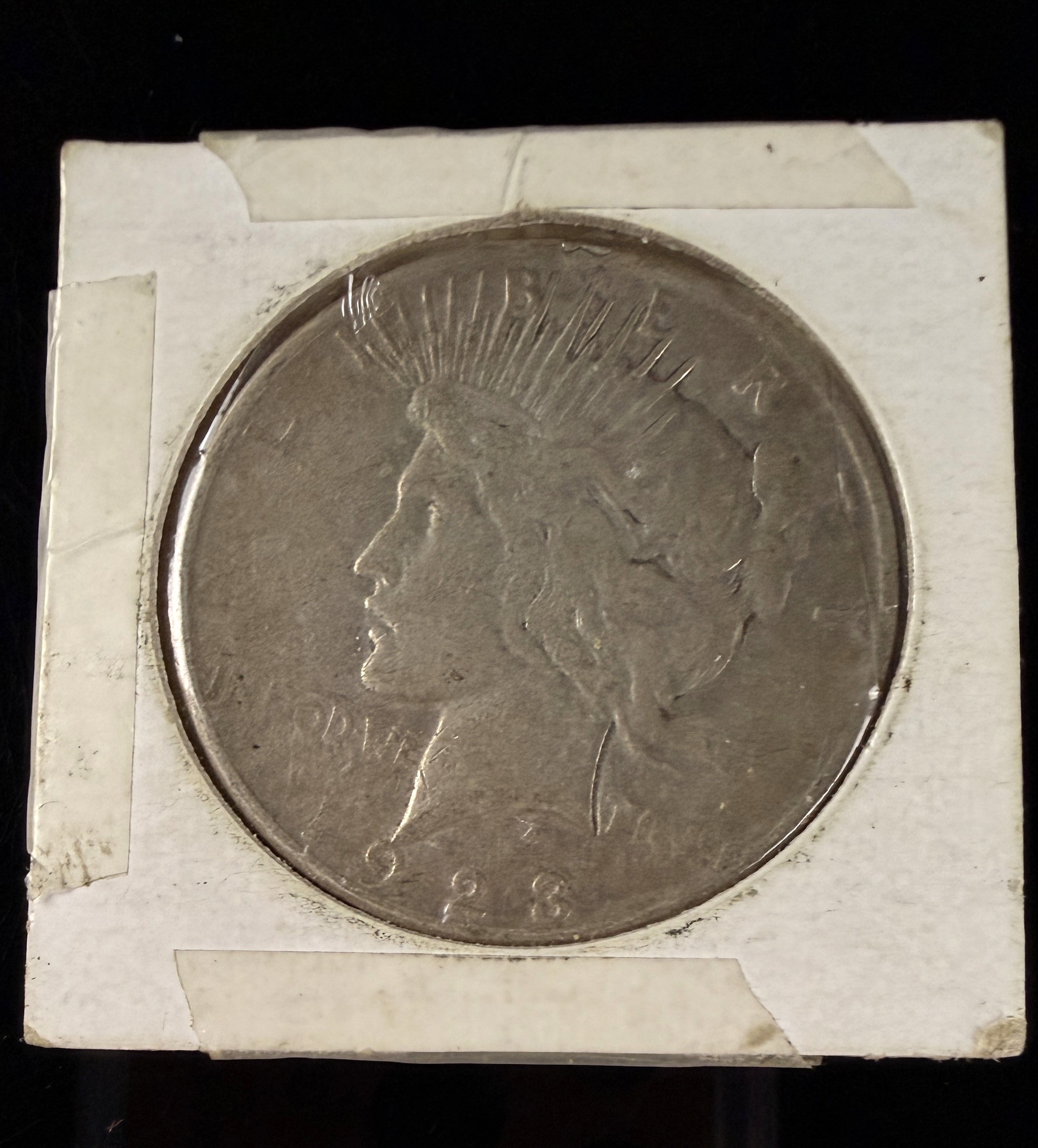 US 1928 Peace Silver Dollar