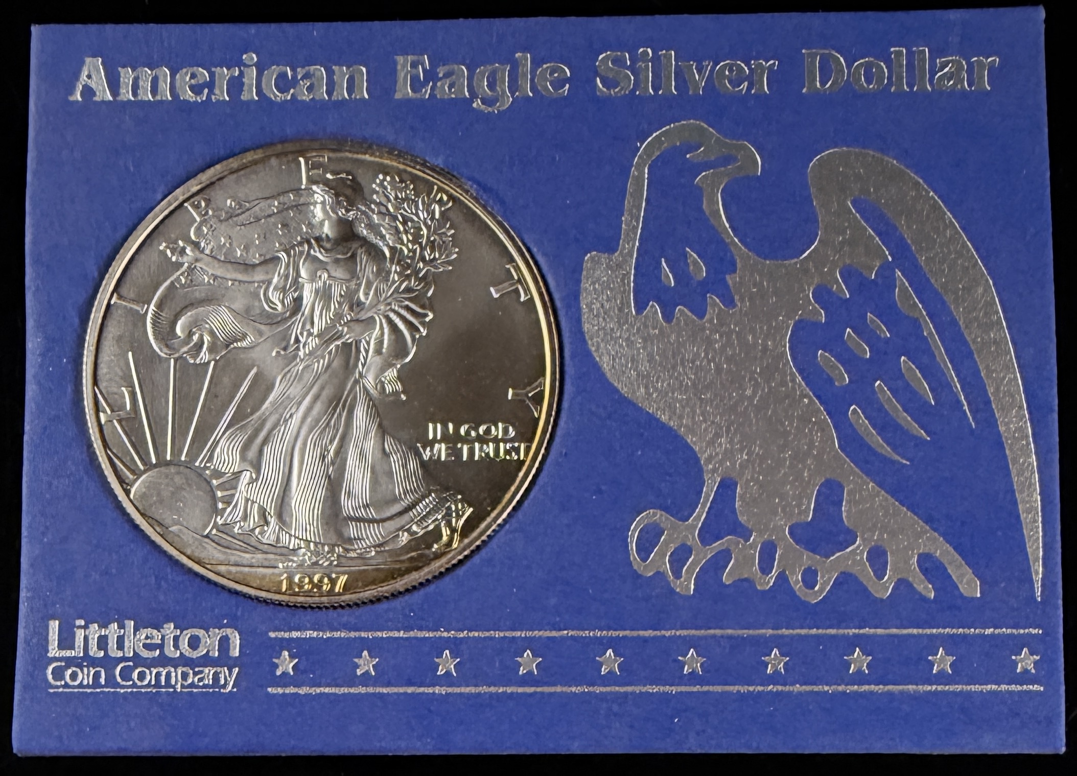 US 1997 American Eagle One Ounce Silver Dollar
