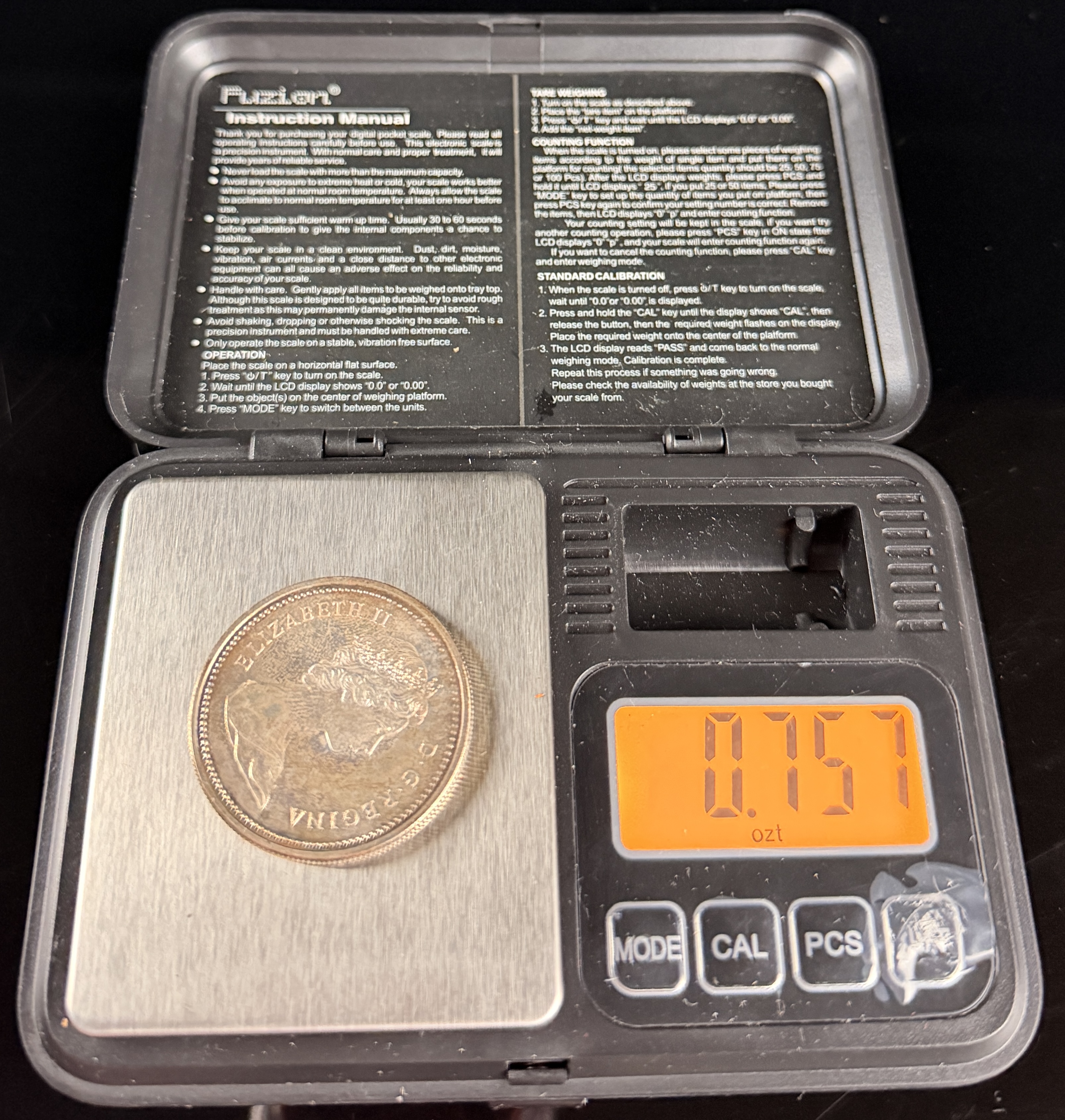 1971 CA Silver Dollar, British Columbia Centennial