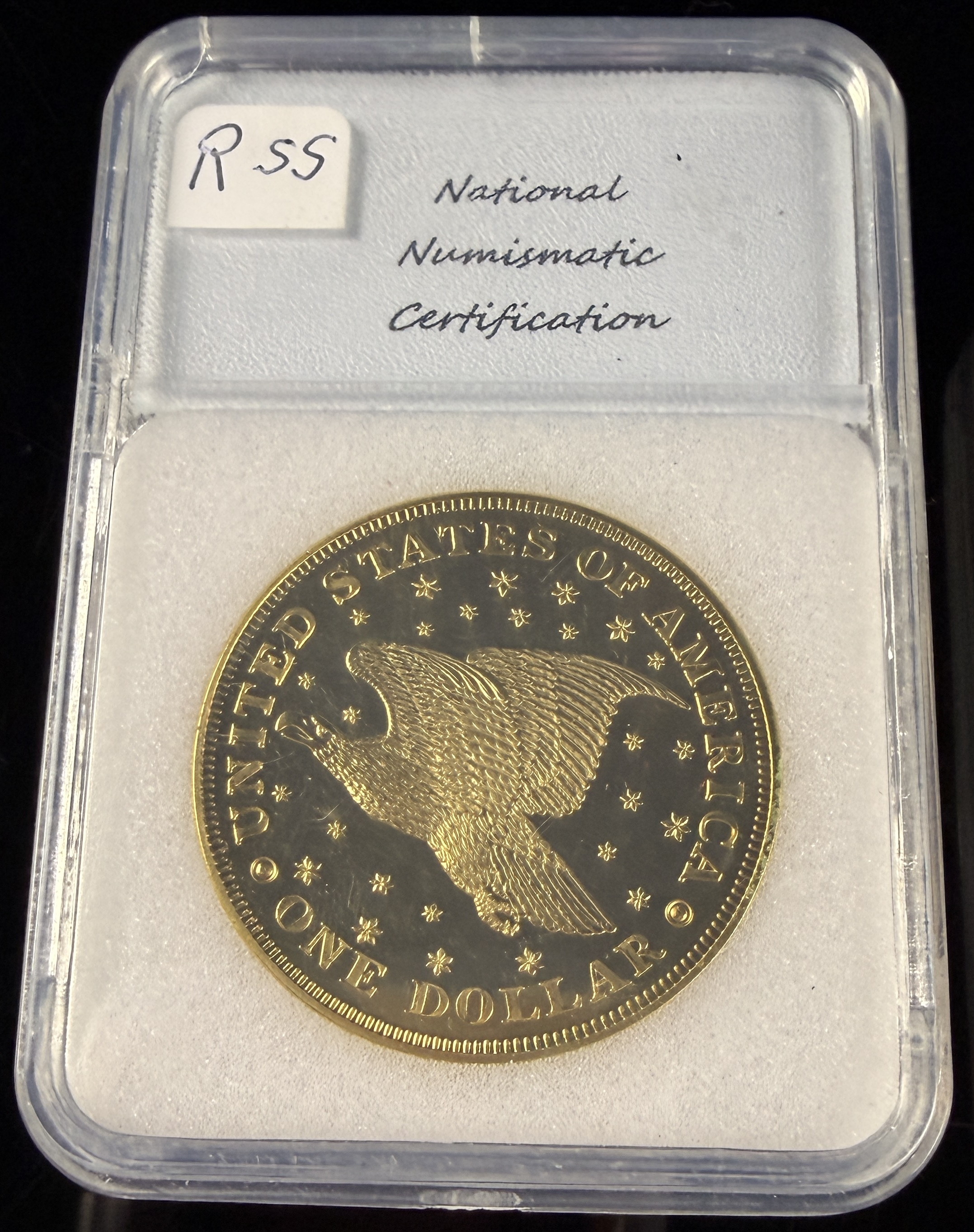 A Collection of Modern US Coin Replicas and a Commemorative Medal
