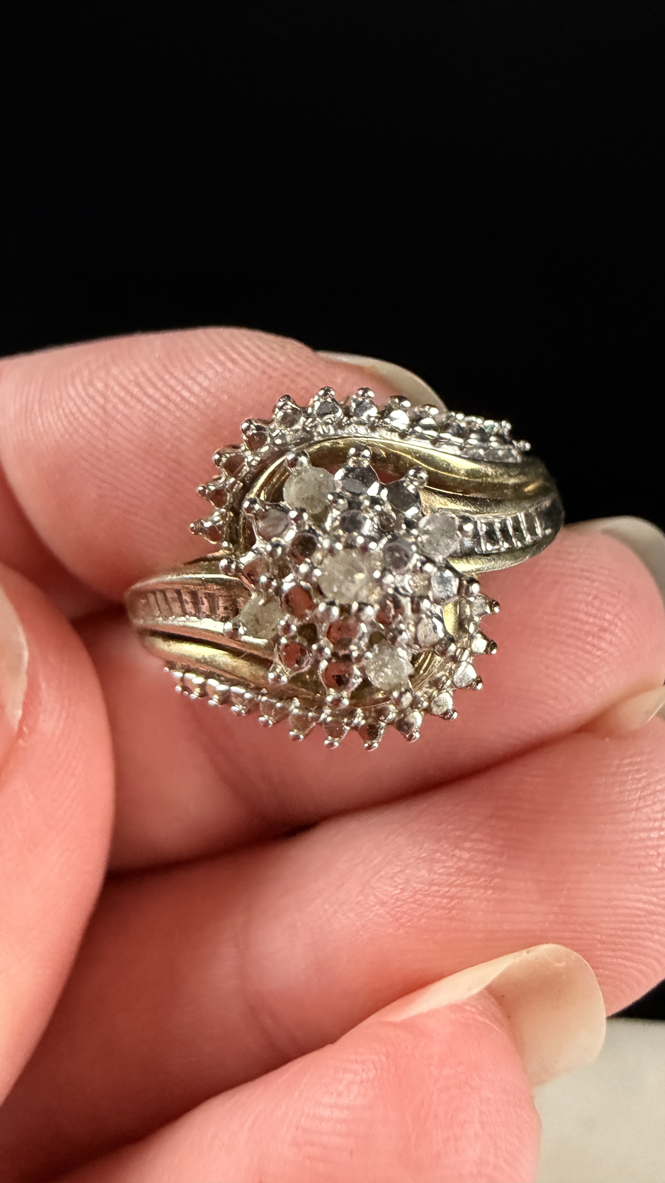An Assortment of Gold-Plated Sterling Silver and Colorless Accent Stone Jewelry