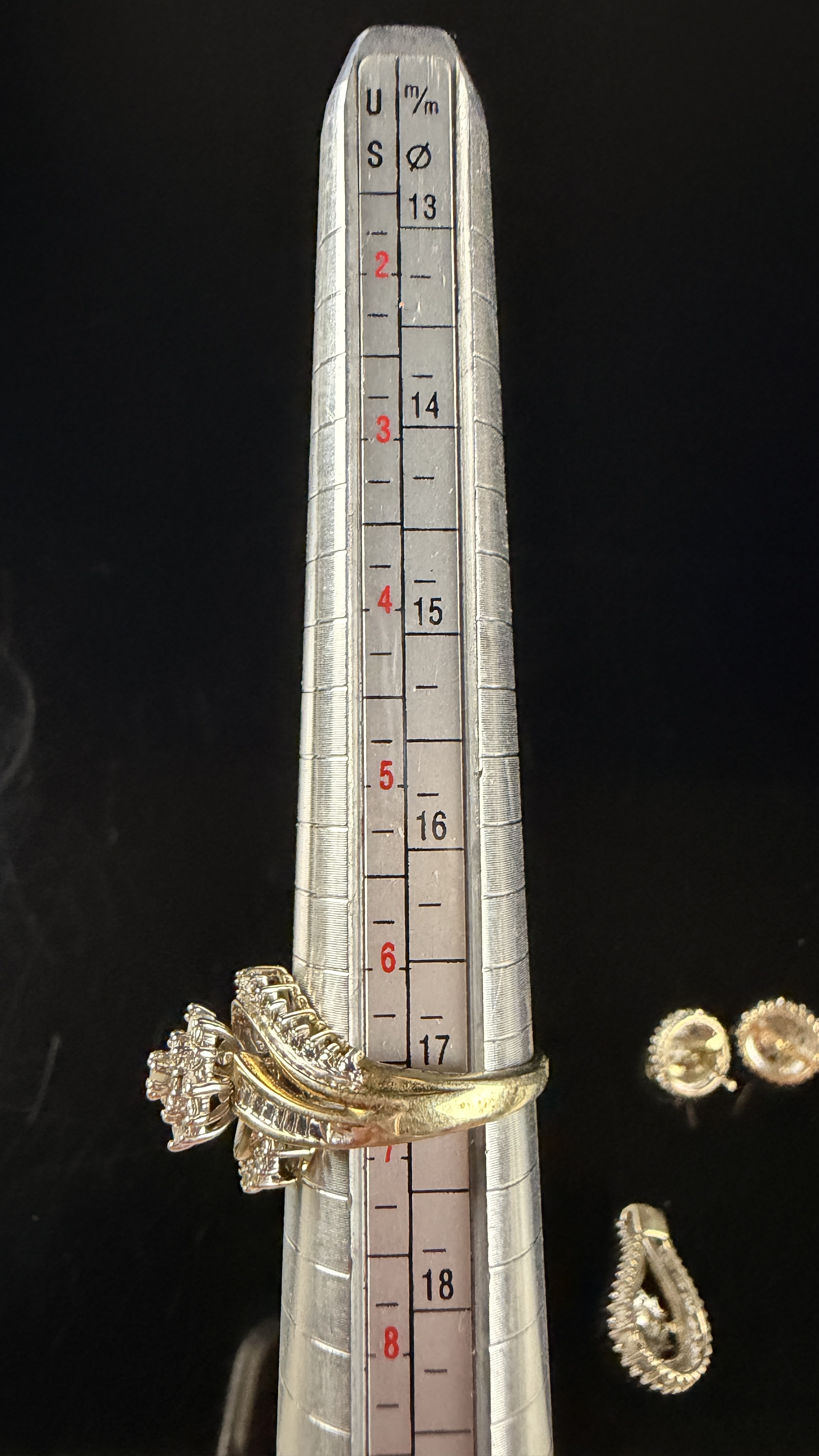 An Assortment of Gold-Plated Sterling Silver and Colorless Accent Stone Jewelry