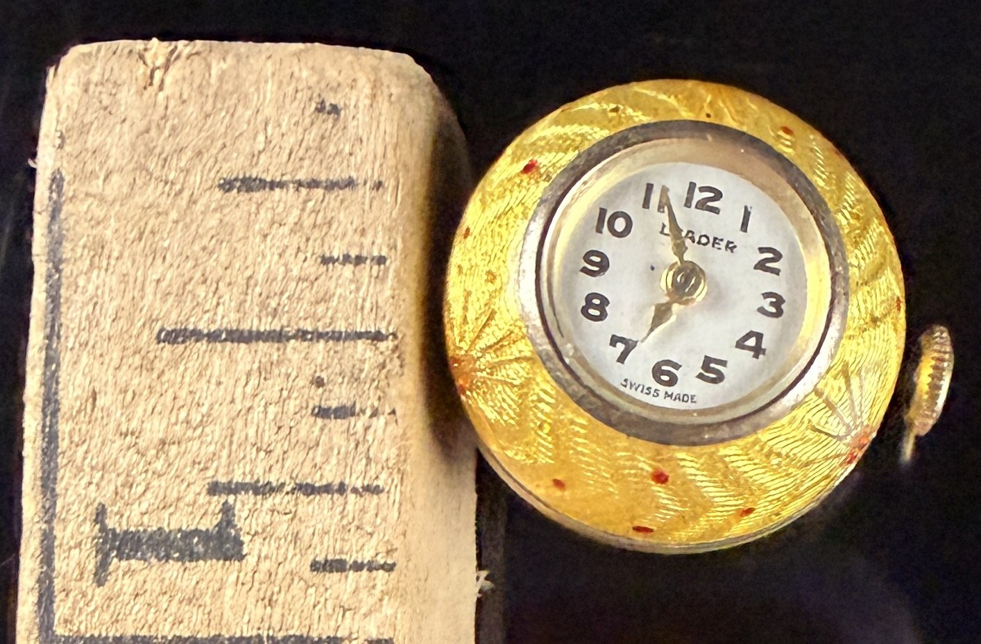 Leader Vintage Swiss Made Ball Pendant Watch