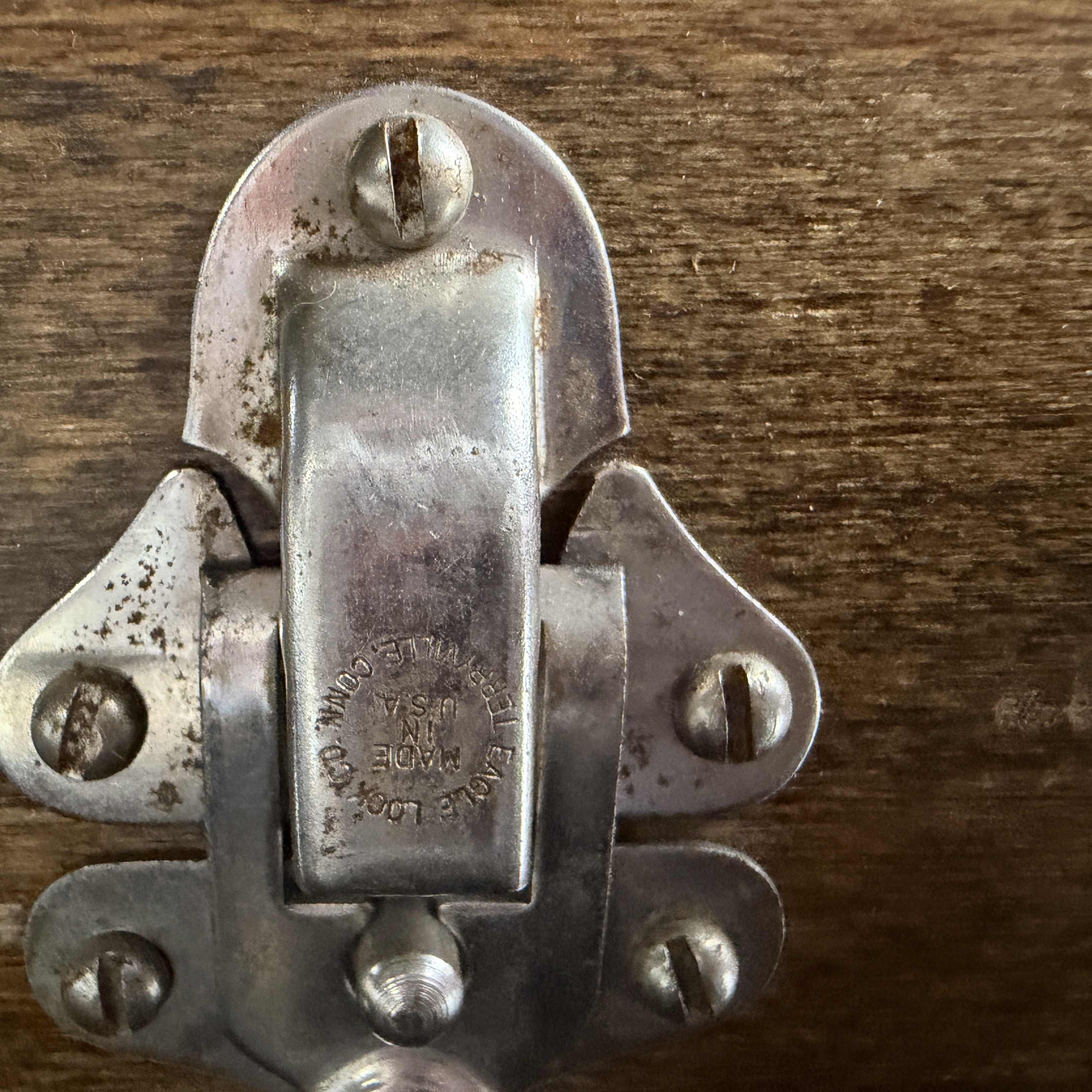 A C. & E. Marshall Co. Vintage Watchmaker Staking Tool Set in Wooden Case