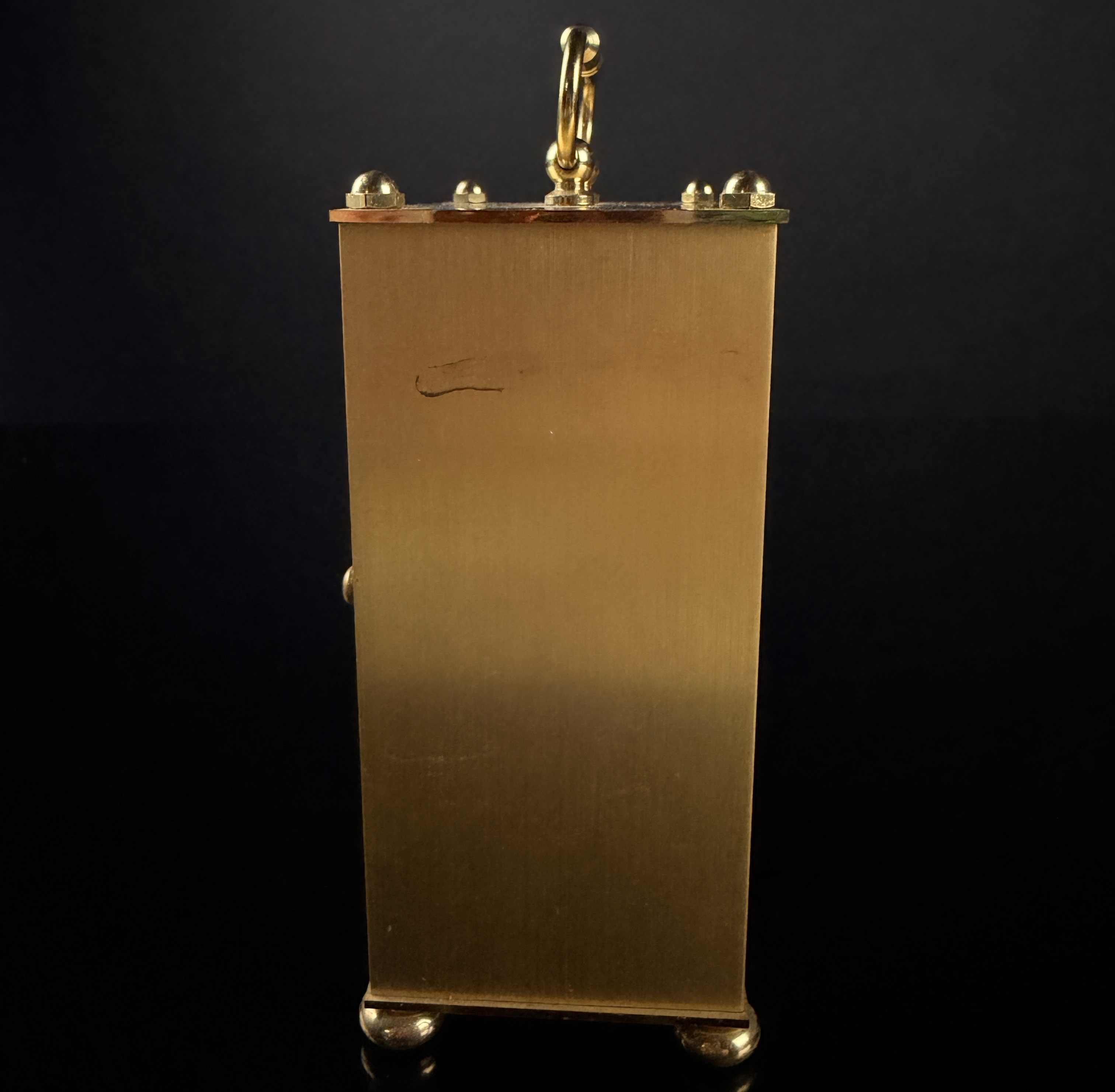 Hamilton Brass Quartz Carriage Clock West Germany
