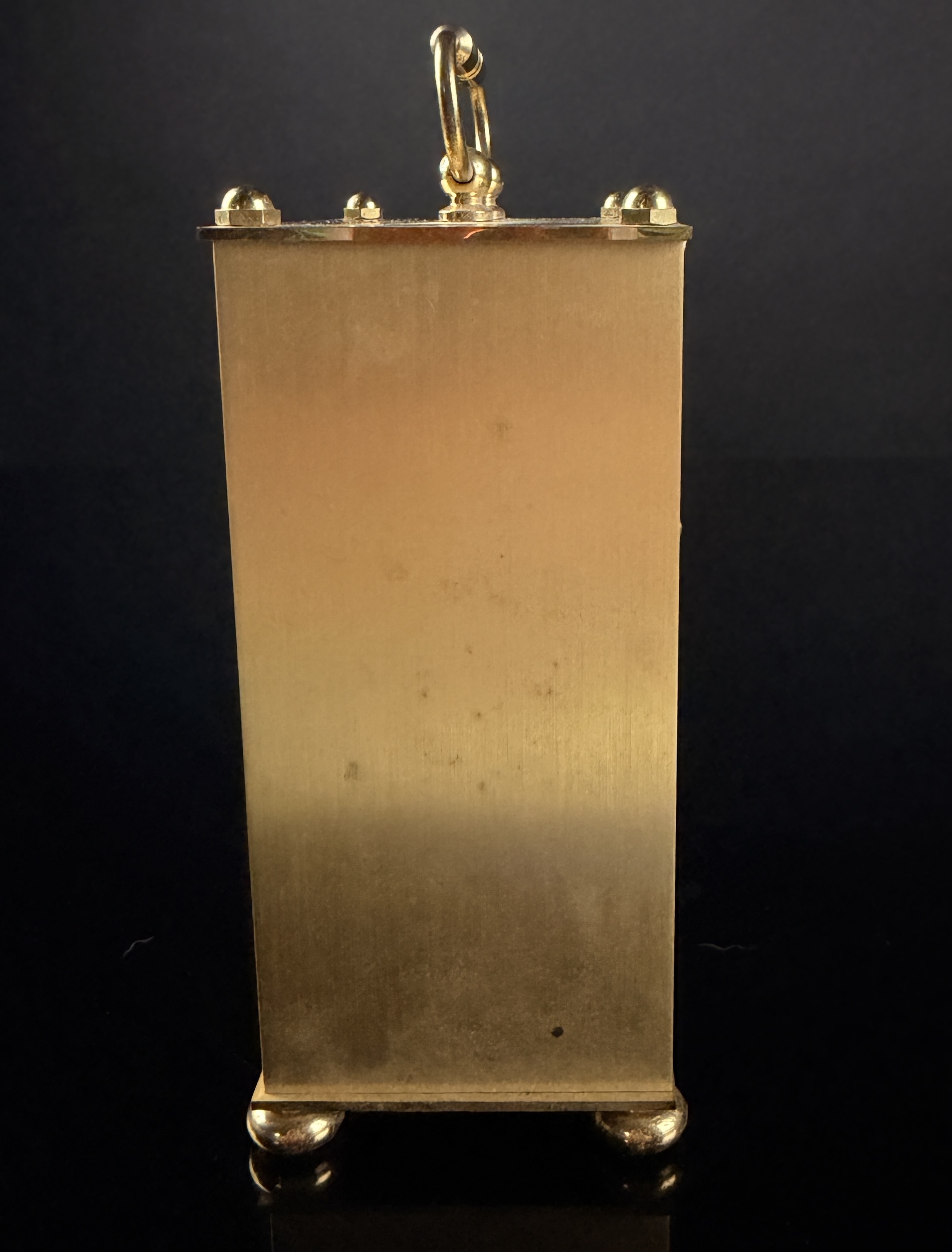 Hamilton Brass Quartz Carriage Clock West Germany