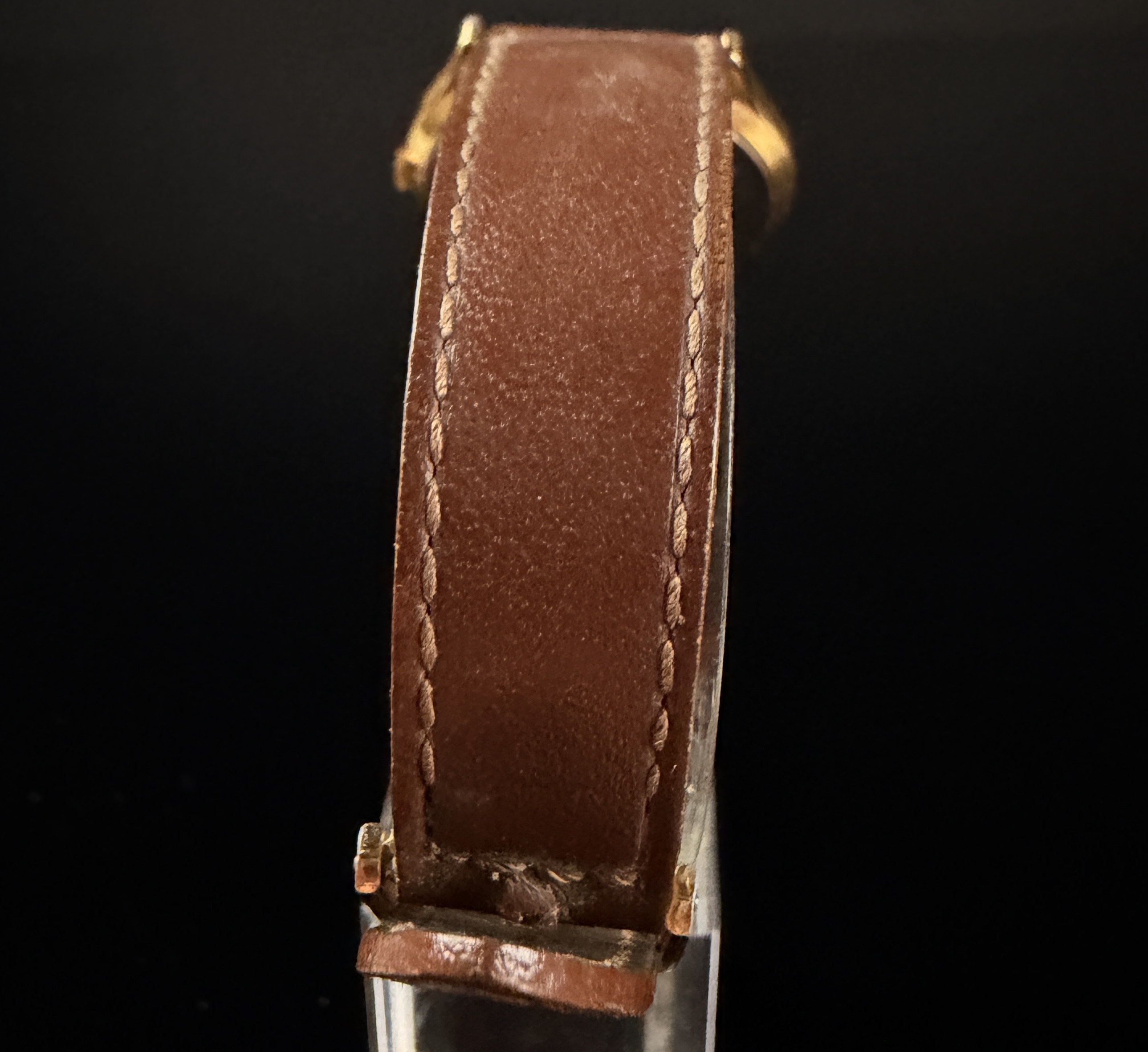 Vintage Timex Gold Tone Quartz Moonphase Wristwatch