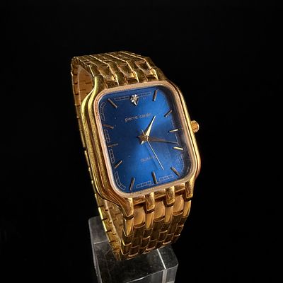 Pierre Cardin Vintage Gold Tone Quartz Wristwatch Model LPC 376. A vintage Pierre Cardin quartz 