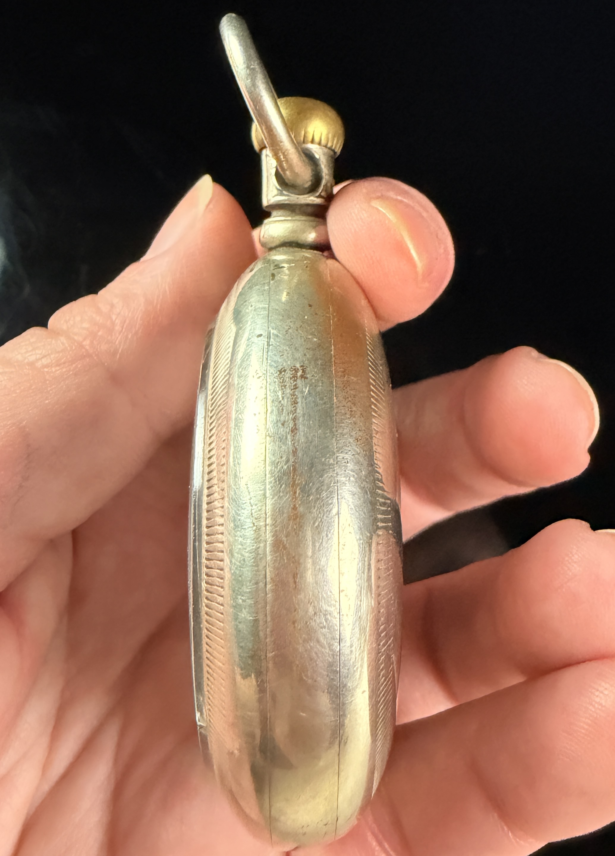 Seth Thomas 18 Size Silverine Open-Face Pocket Watch