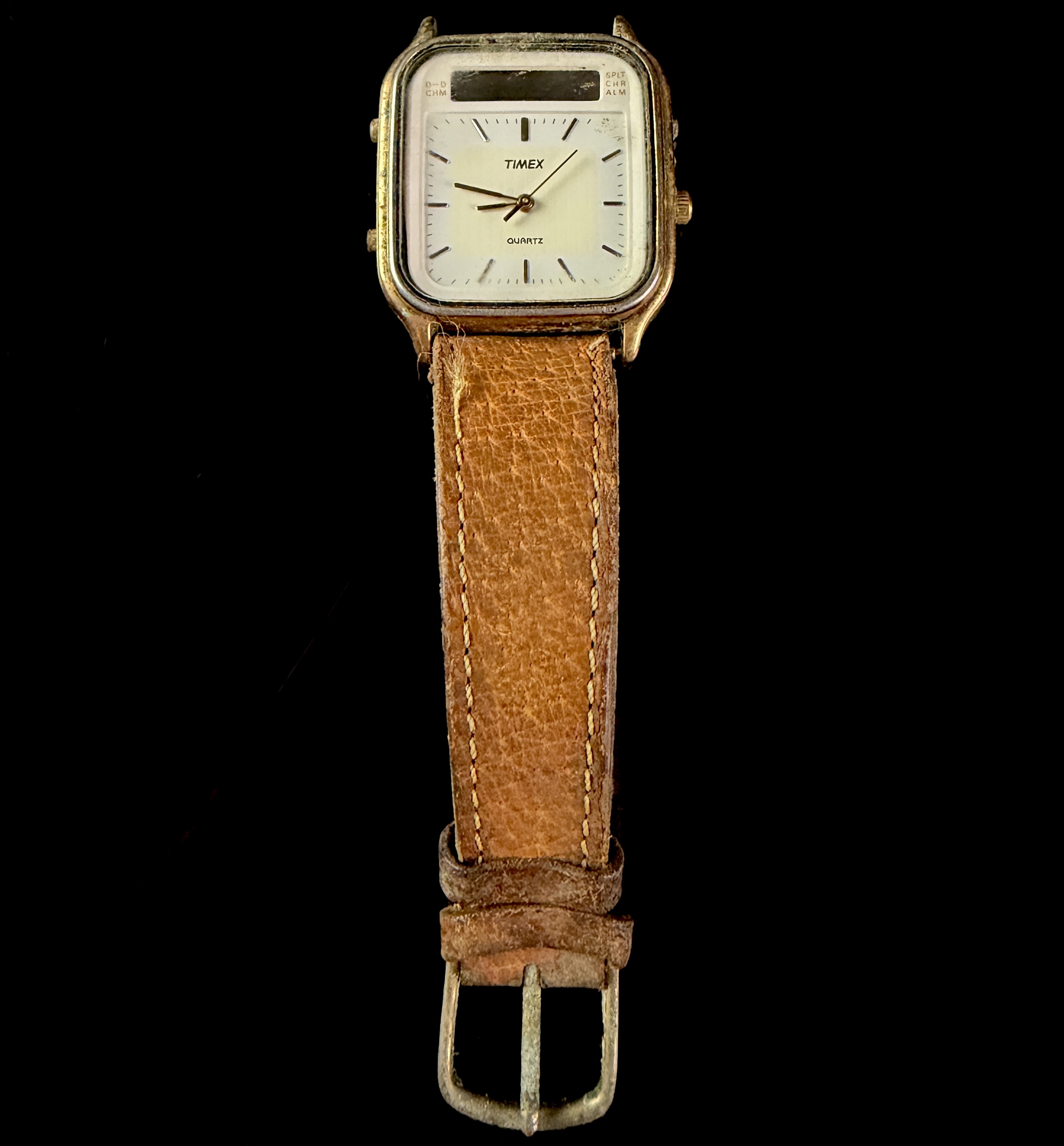 Timex Analog-Digital Quartz Wristwatch Reference 392 K Cell
