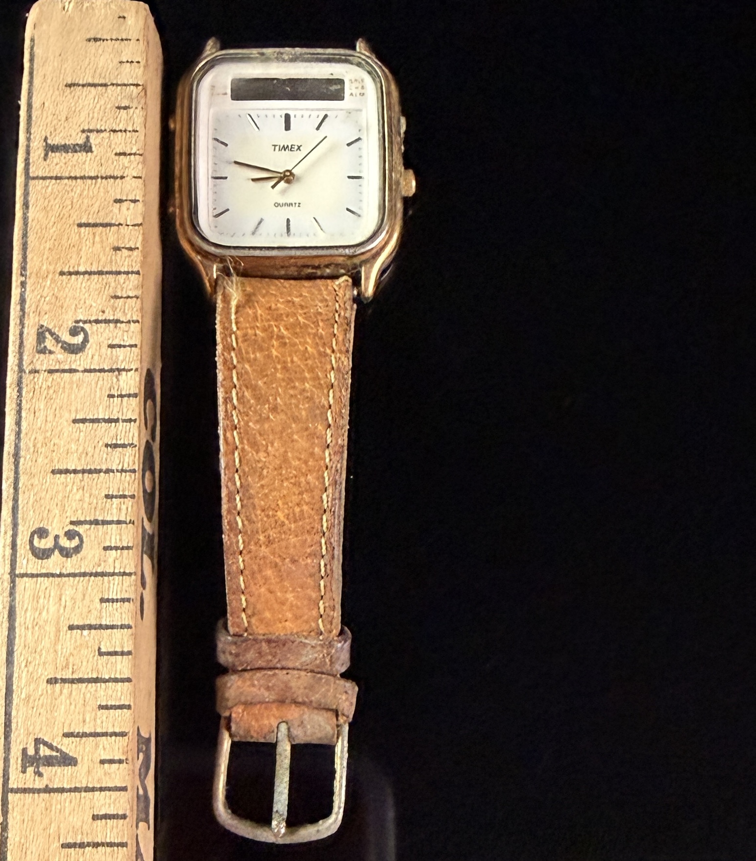 Timex Analog-Digital Quartz Wristwatch Reference 392 K Cell