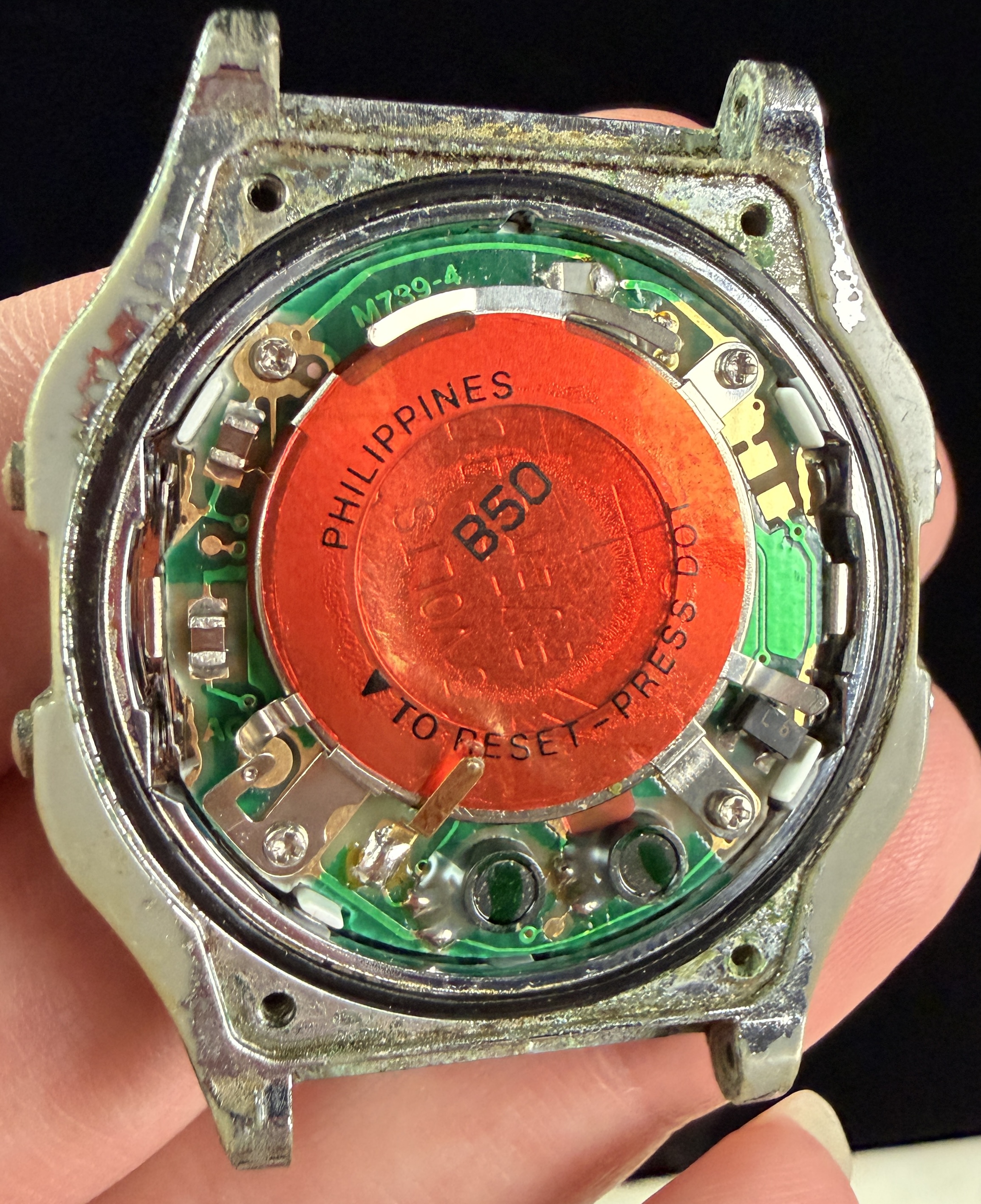 Timex Indiglo Digital Wristwatch Reference 739