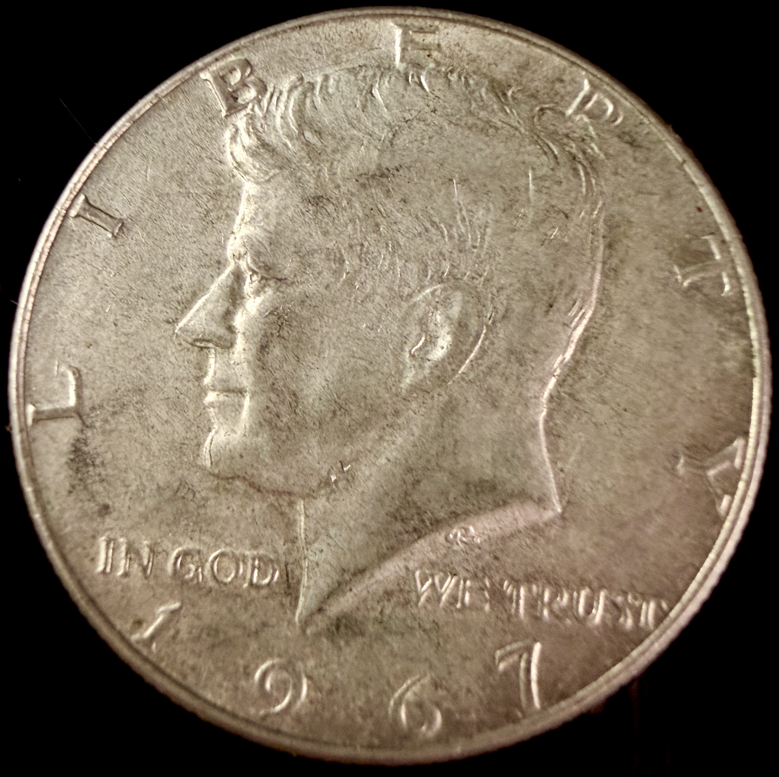US 1967 Kennedy Half Dollar