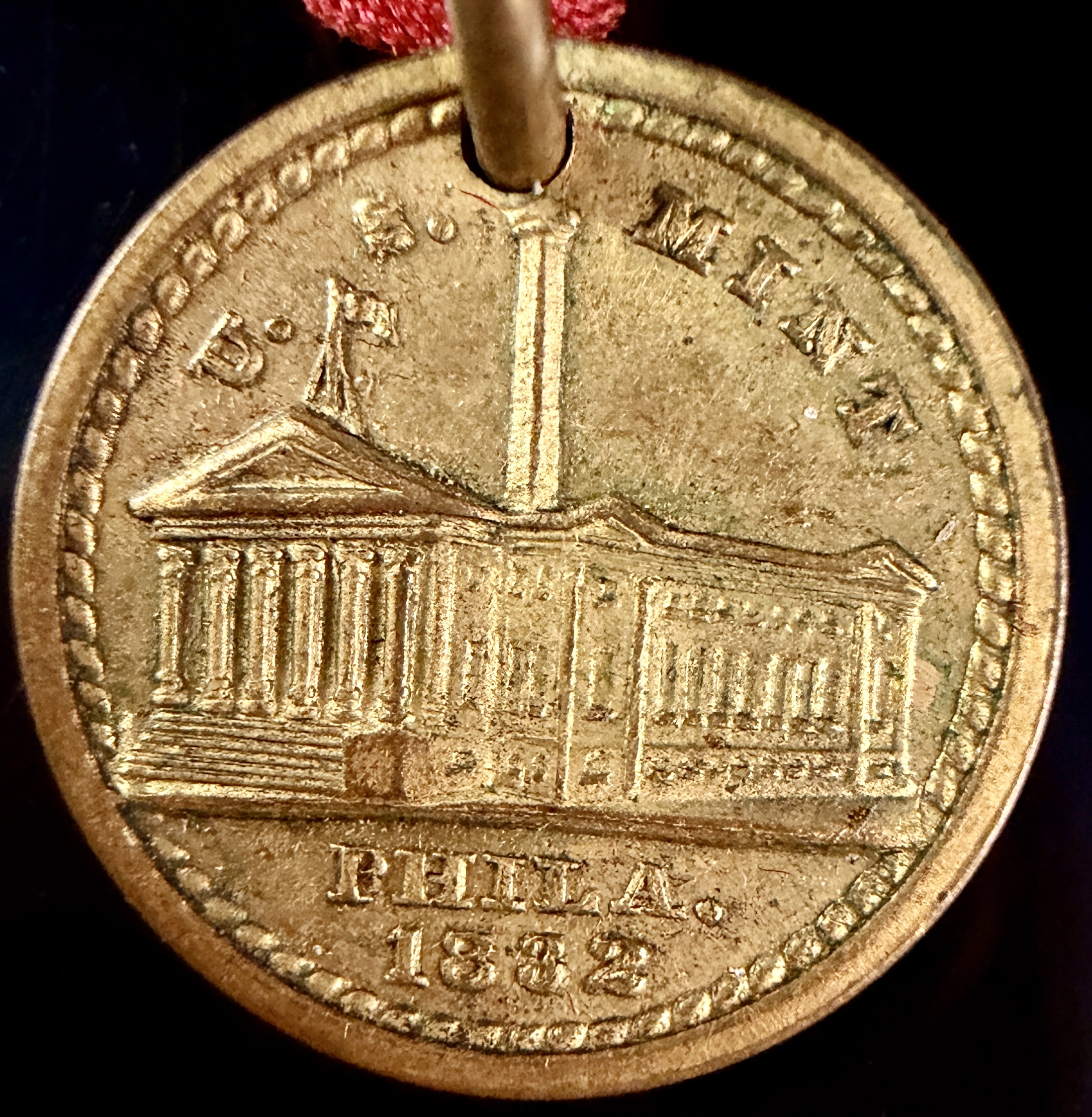 US 1882 Souvenir Medalet, Brass