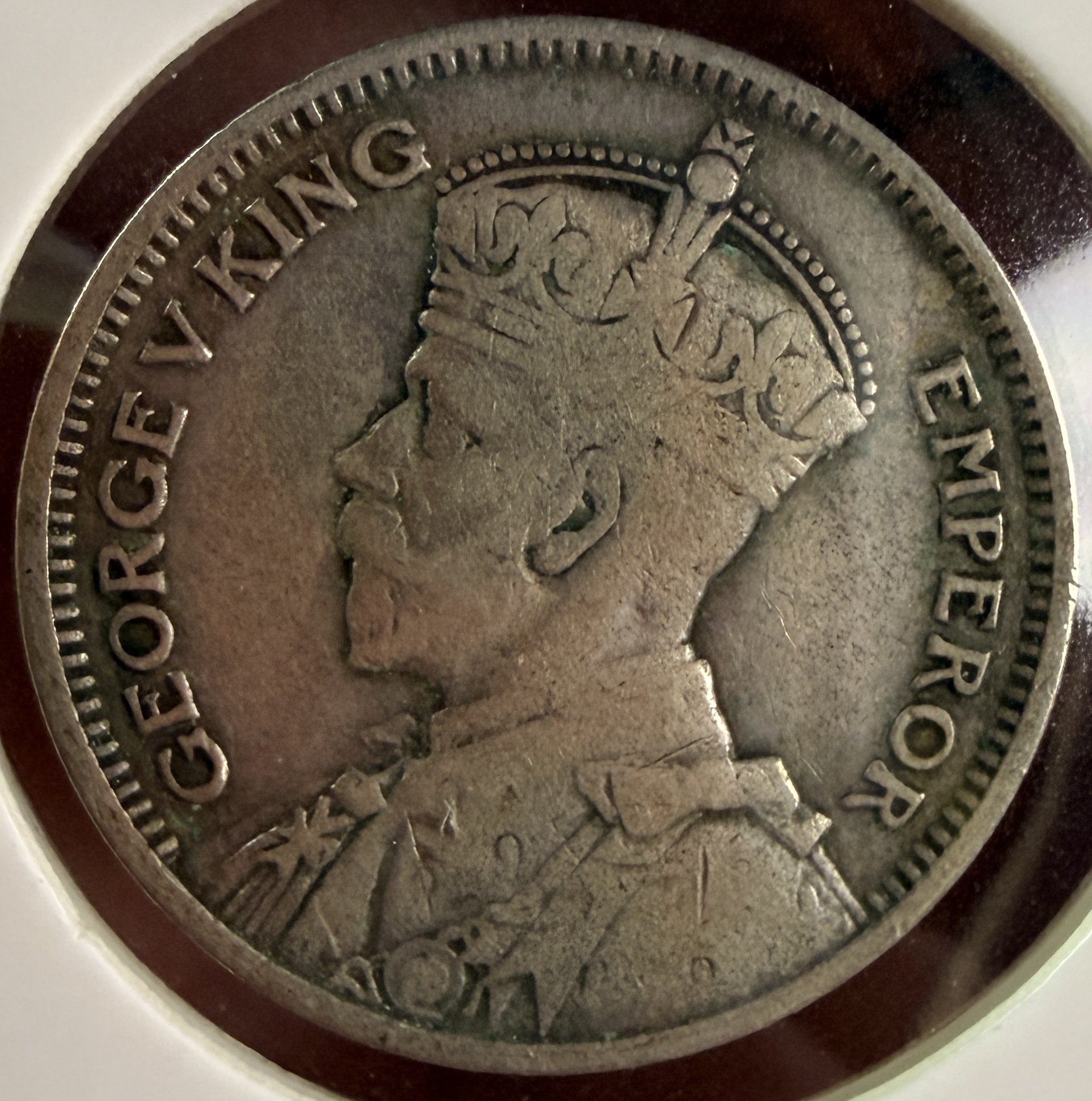 1934 NZ Silver Sixpence KM# 2