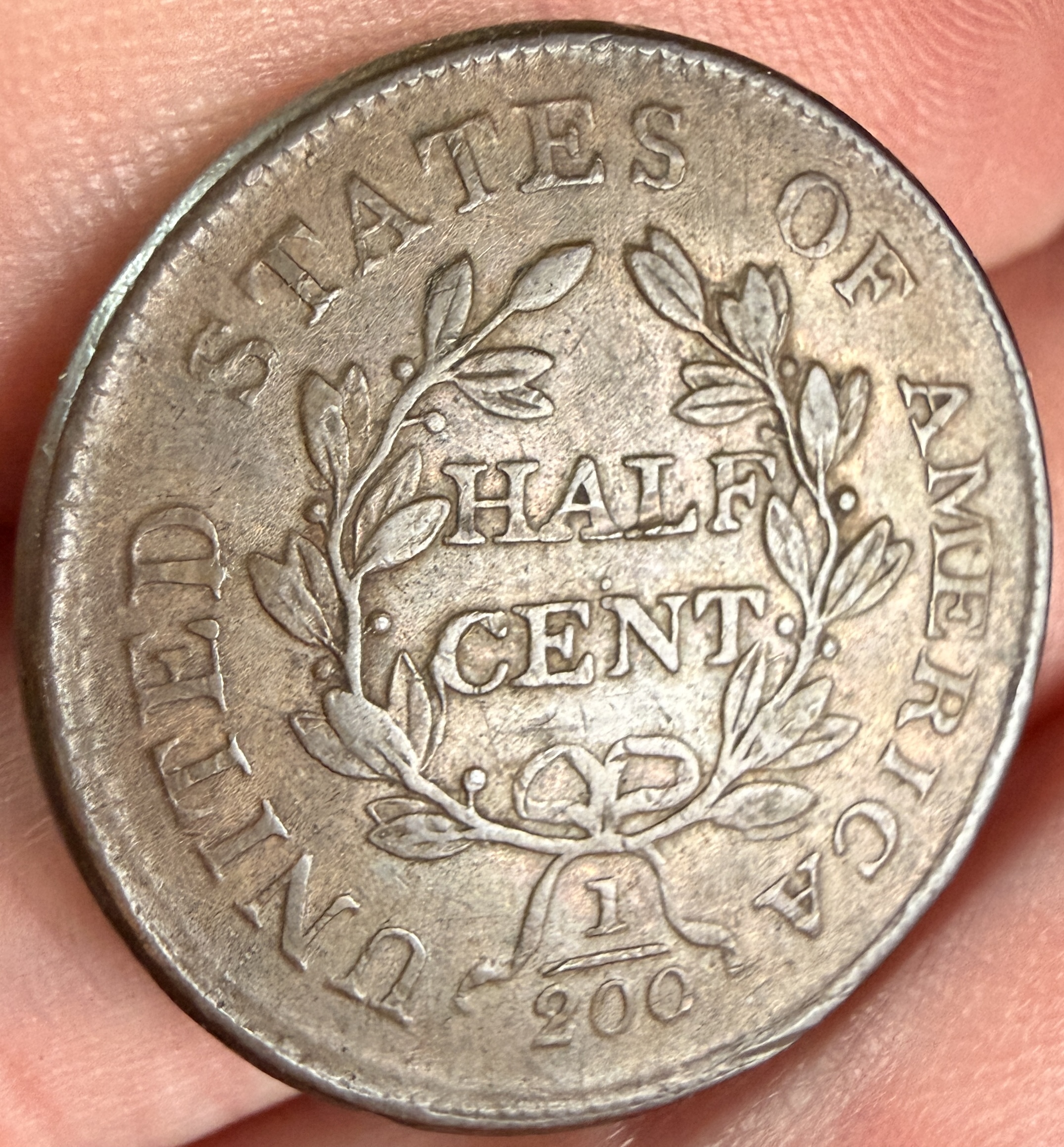 1805 US Draped Bust Half Cent