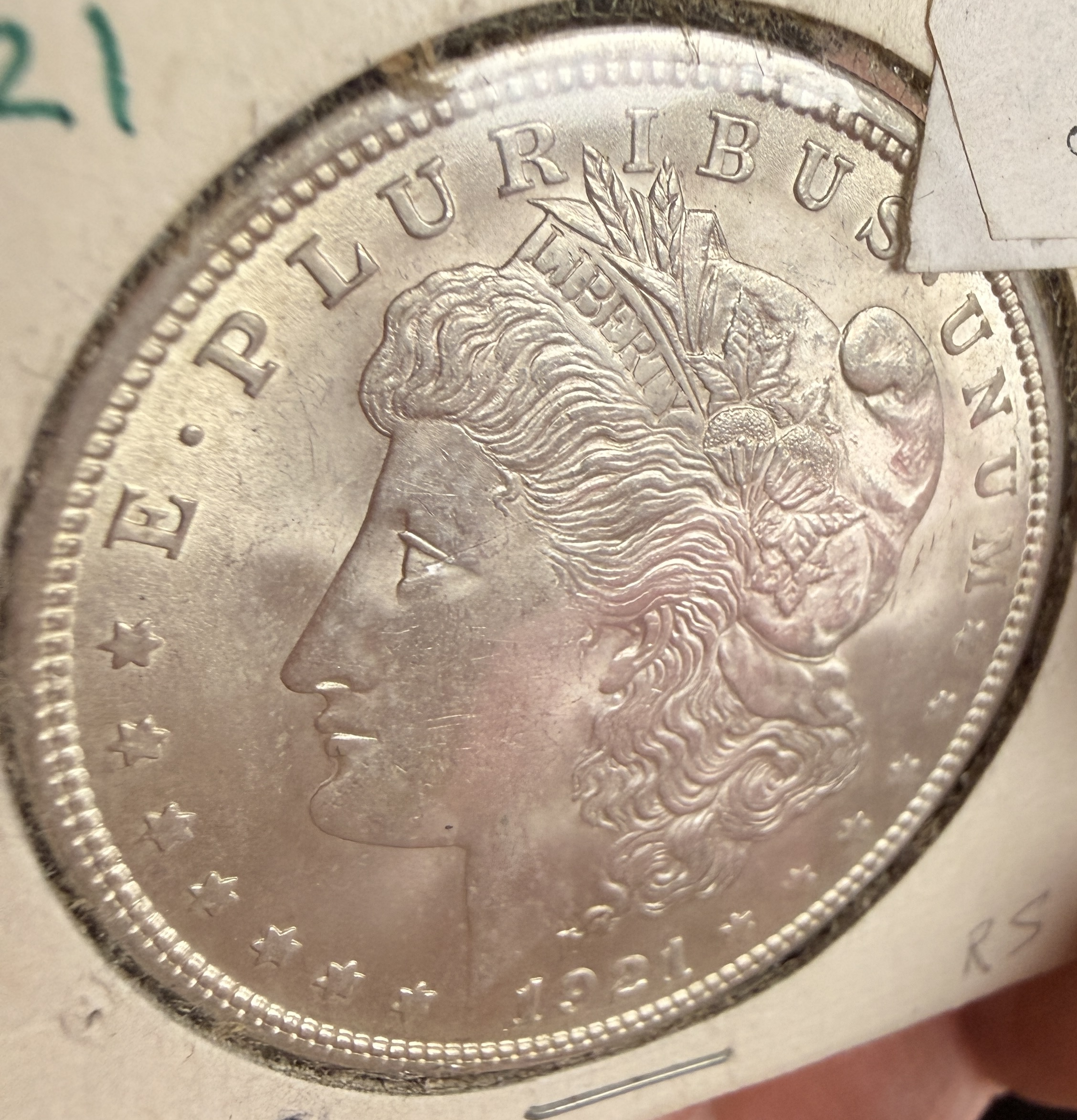 1921 United States Morgan Silver Dollar