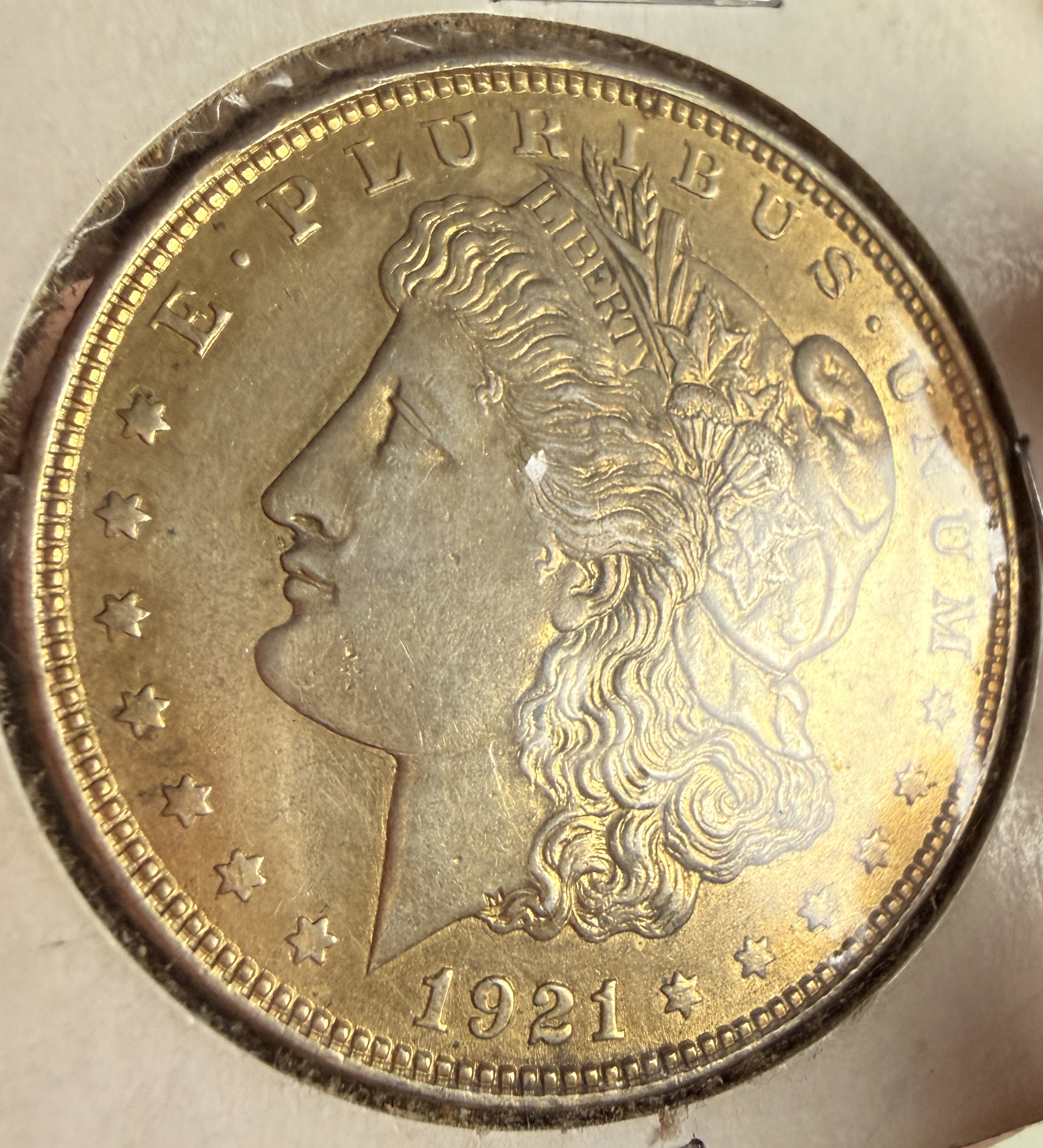 1921-S US Morgan Silver Dollar