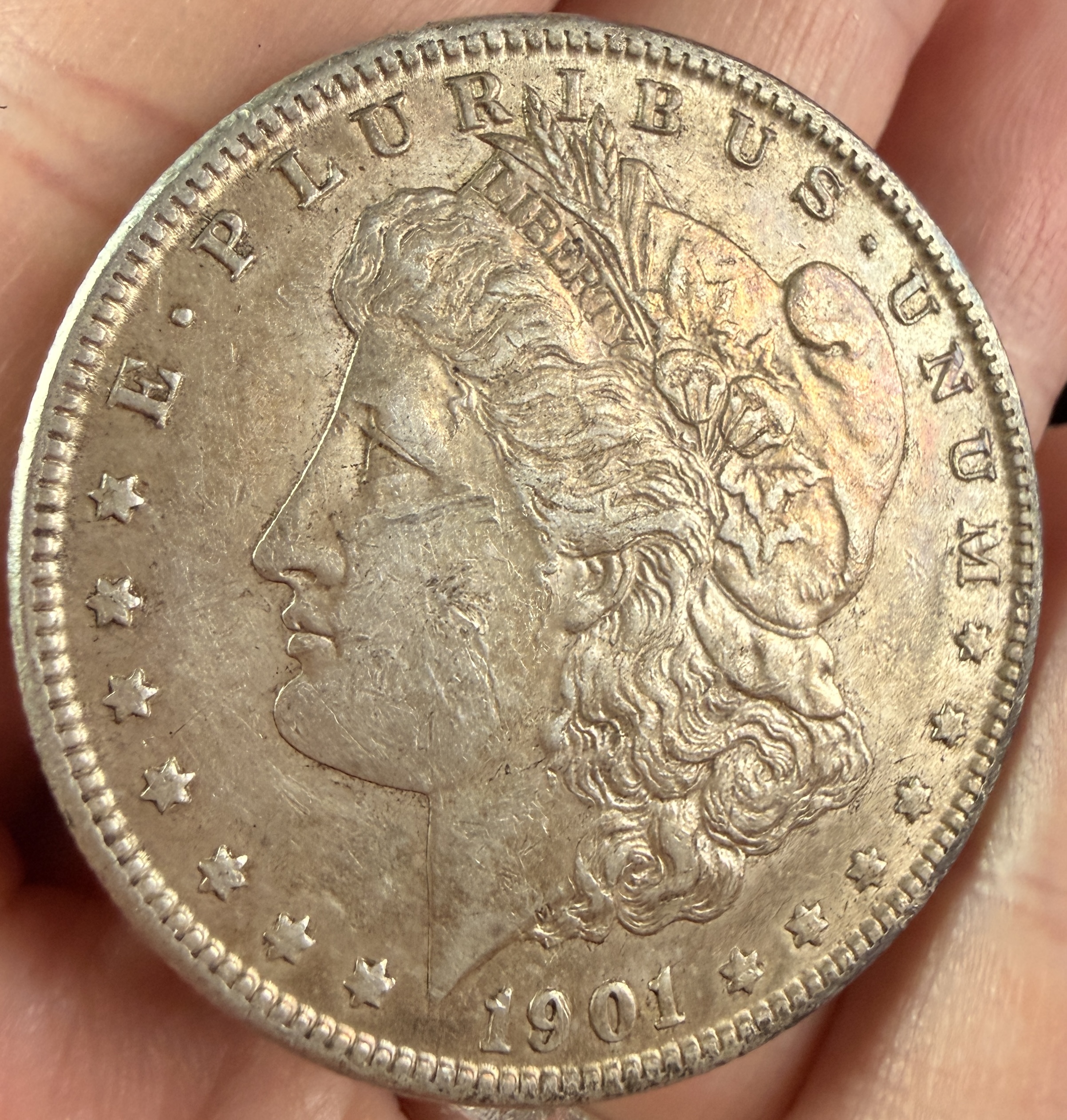 1901-O US Morgan Silver Dollar