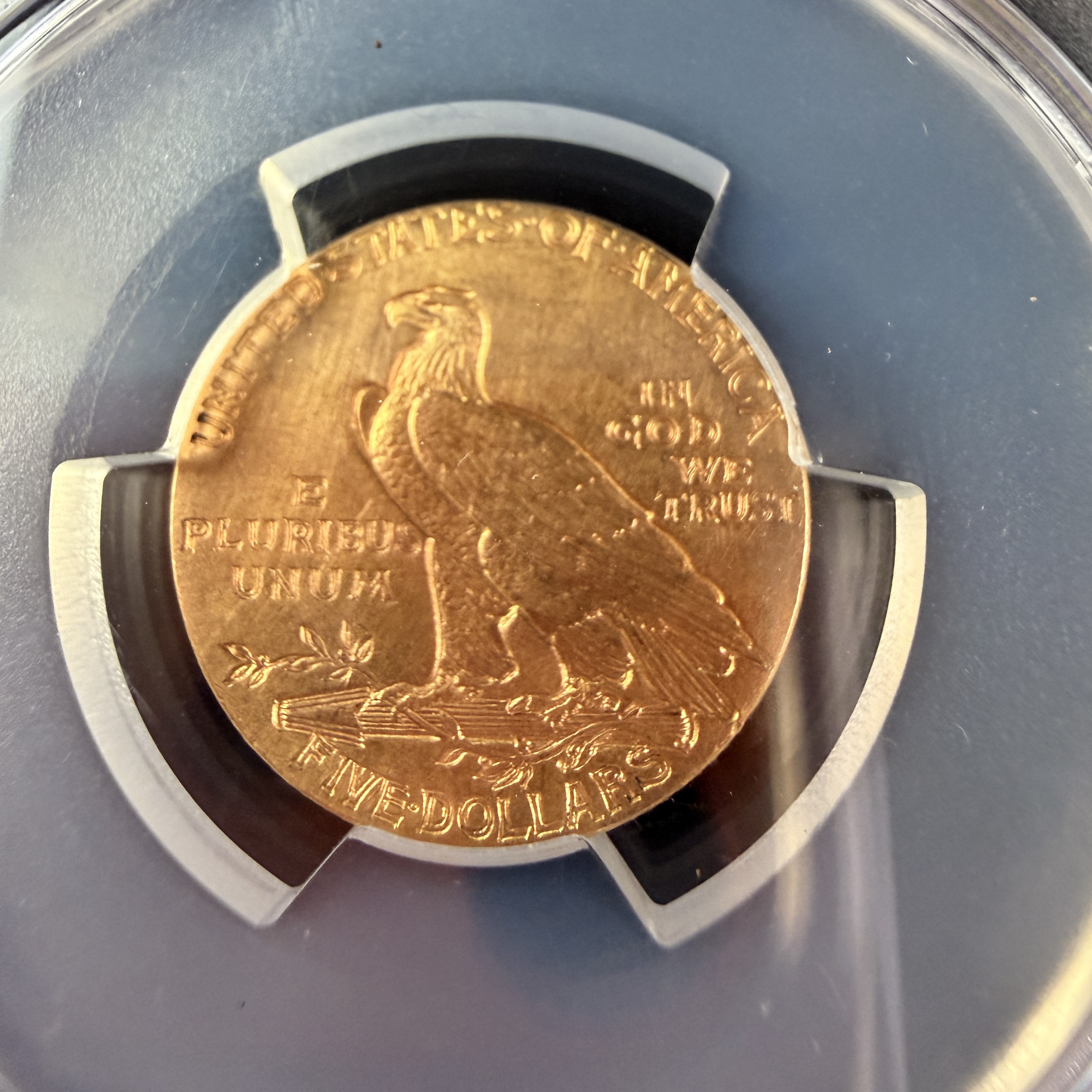 1909 US $5 Indian Head Gold Half Eagle PCGS