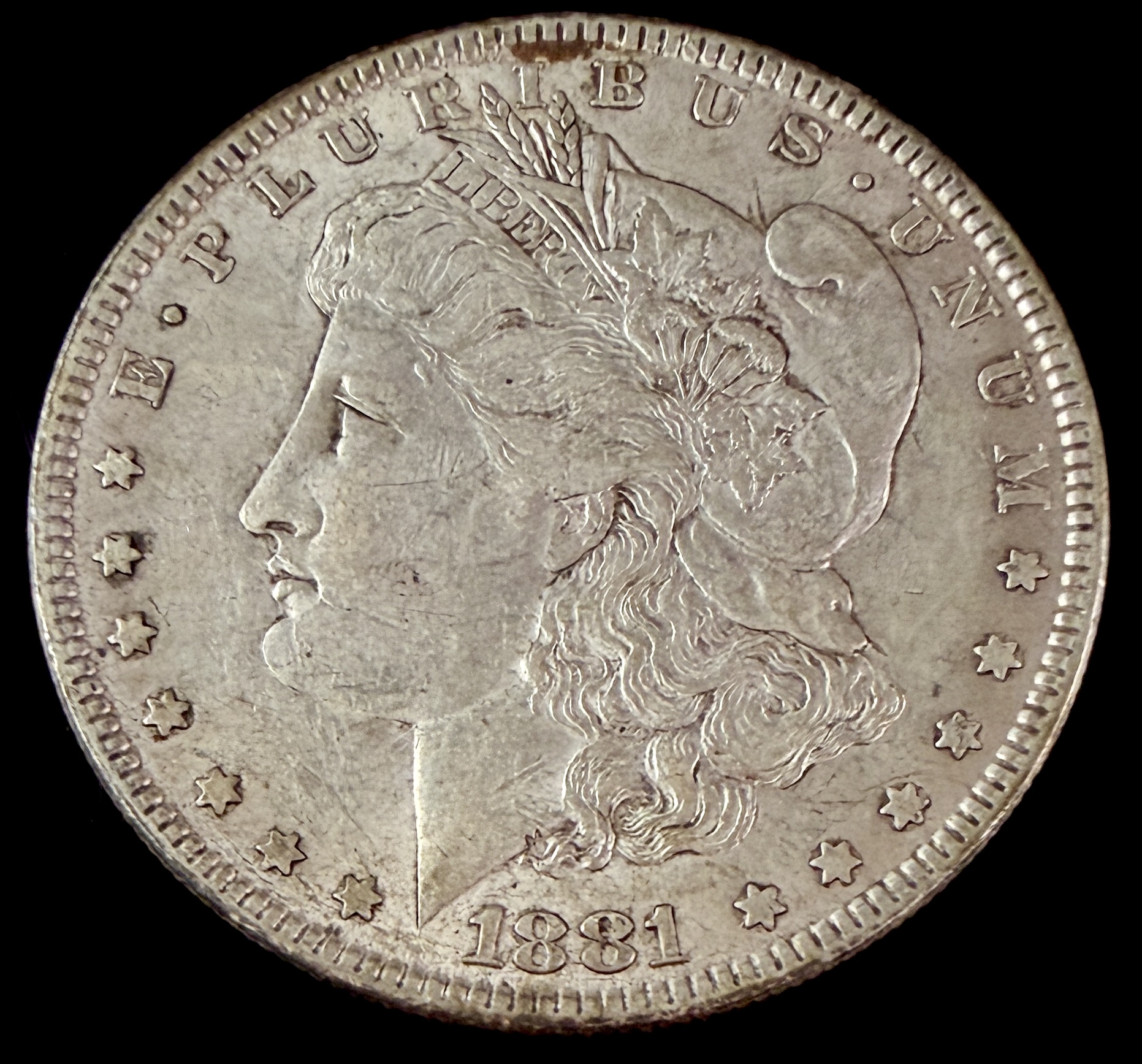 US 1881 Silver Dollar Coin