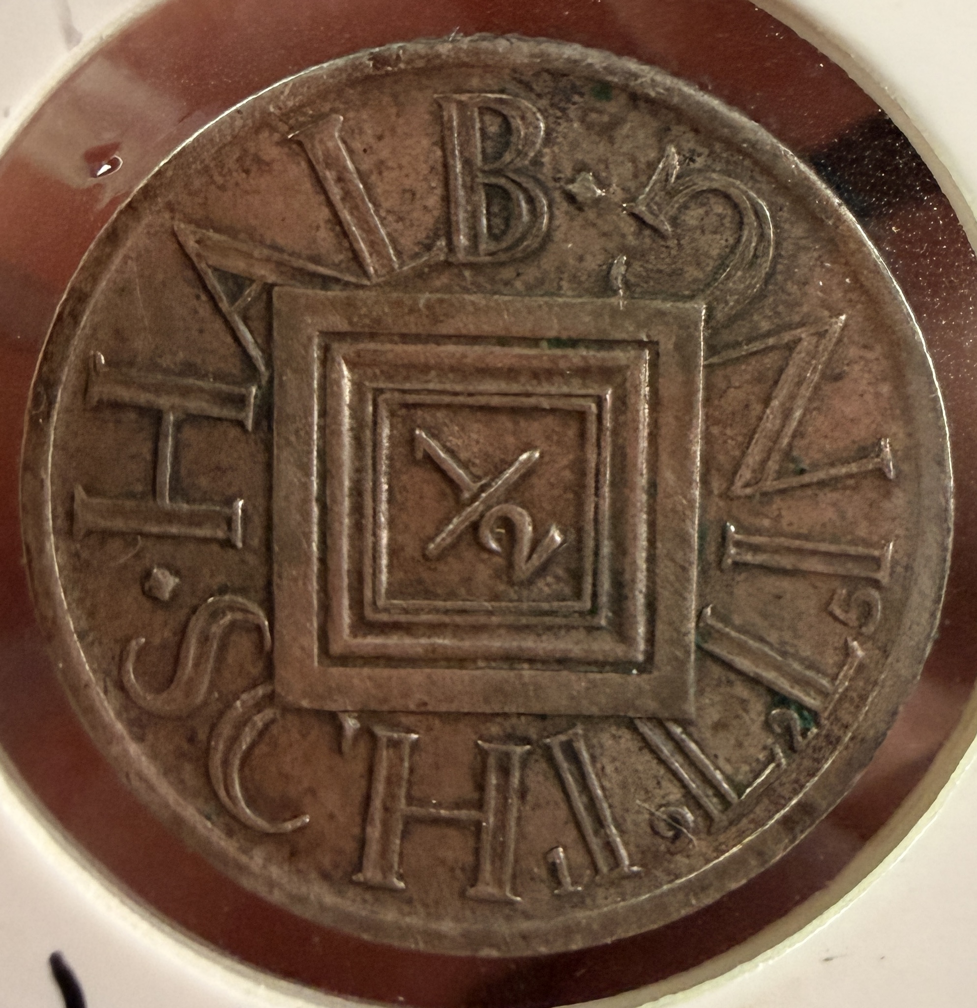 1925 Austria Silver 1/2 Schilling Coin