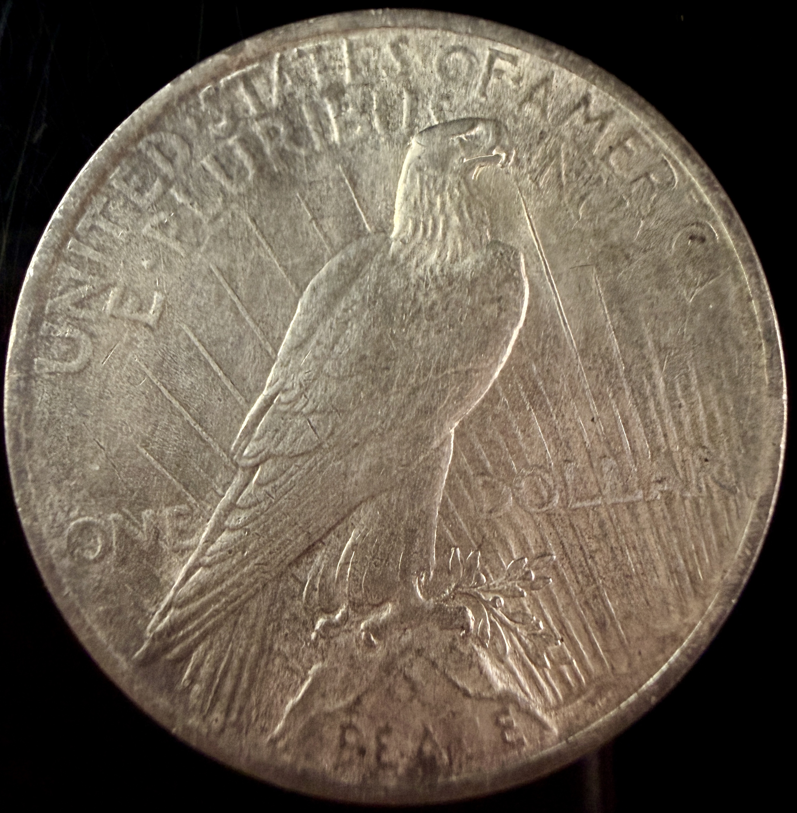 US 1928 Peace Silver Dollar