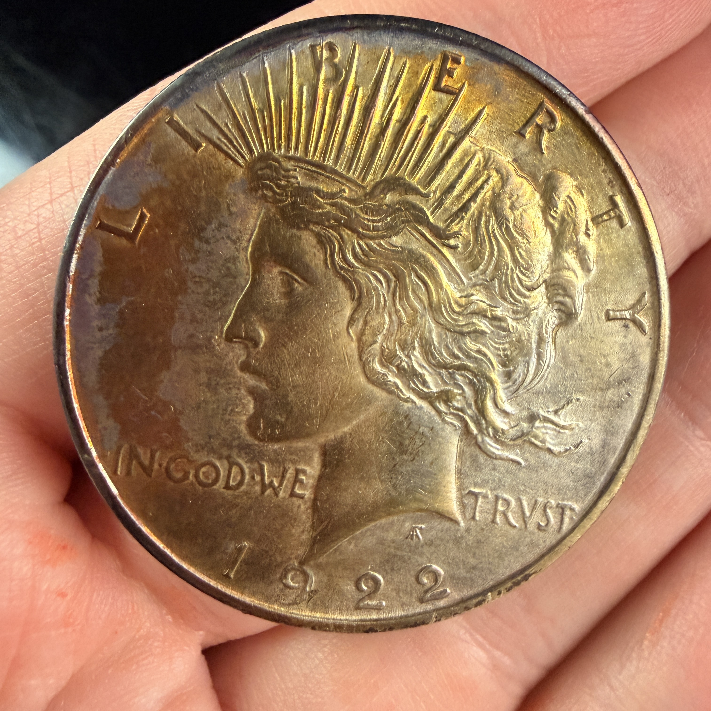 1922 US Peace Silver Dollar