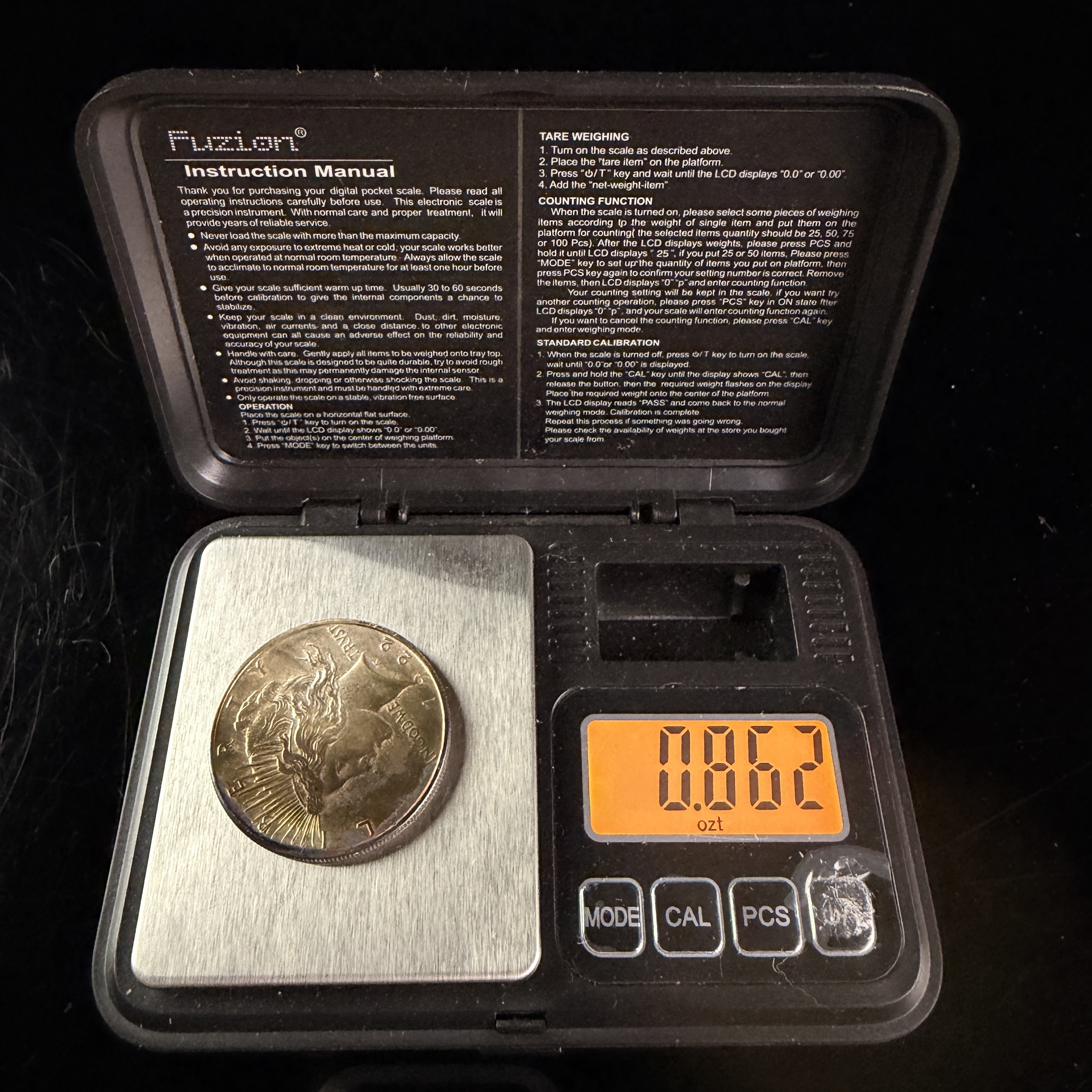 1922 US Peace Silver Dollar
