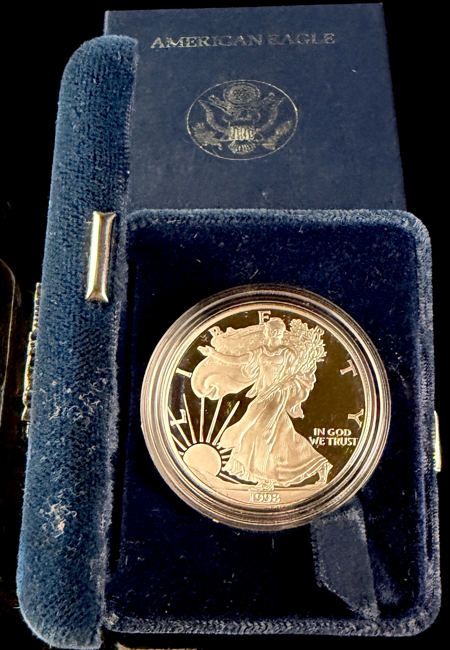 US 1998-P American Silver Eagle One Dollar Proof Coin