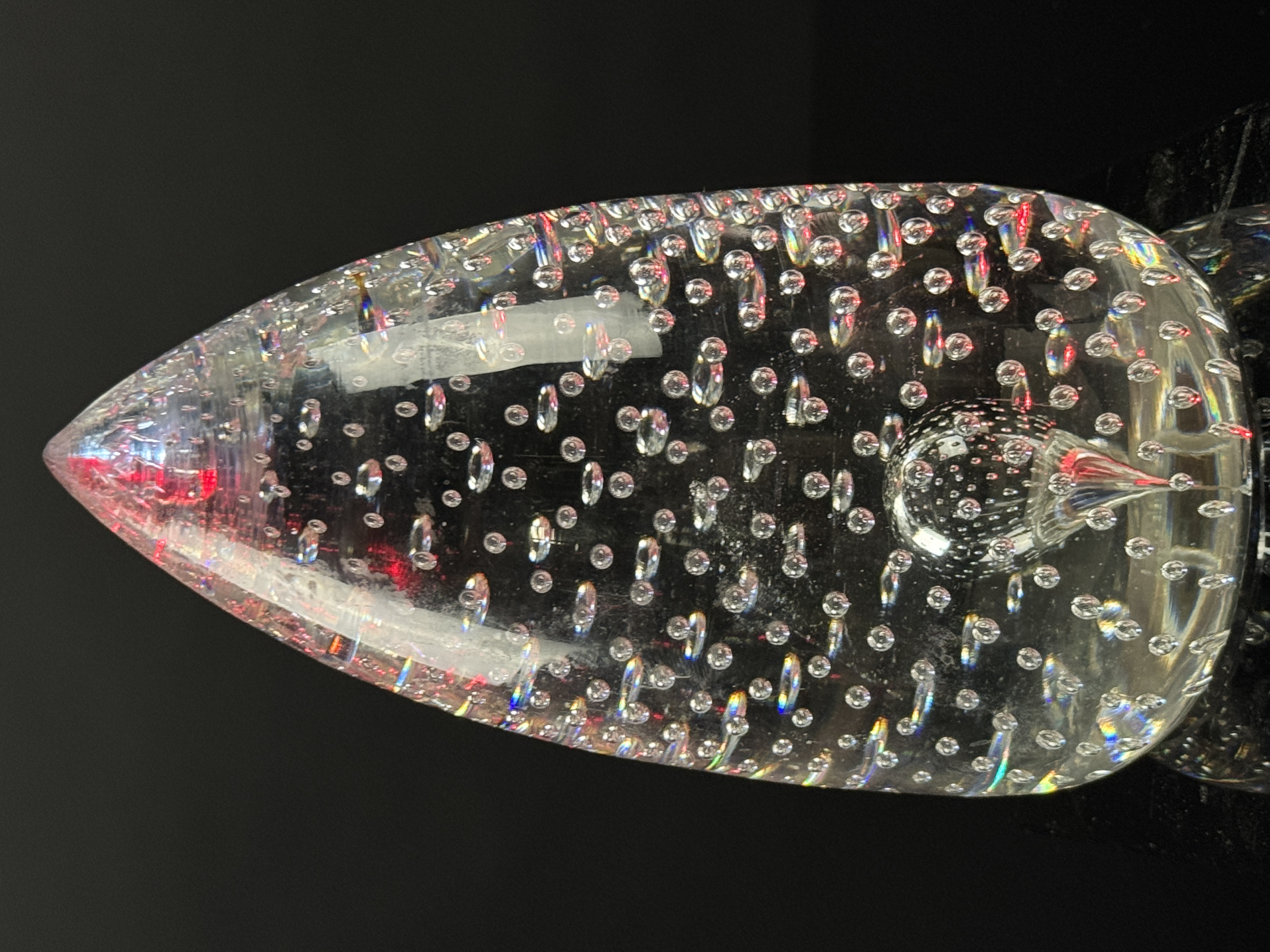 Rare Steuben Art Glass Luminor Illuminated Sculpture