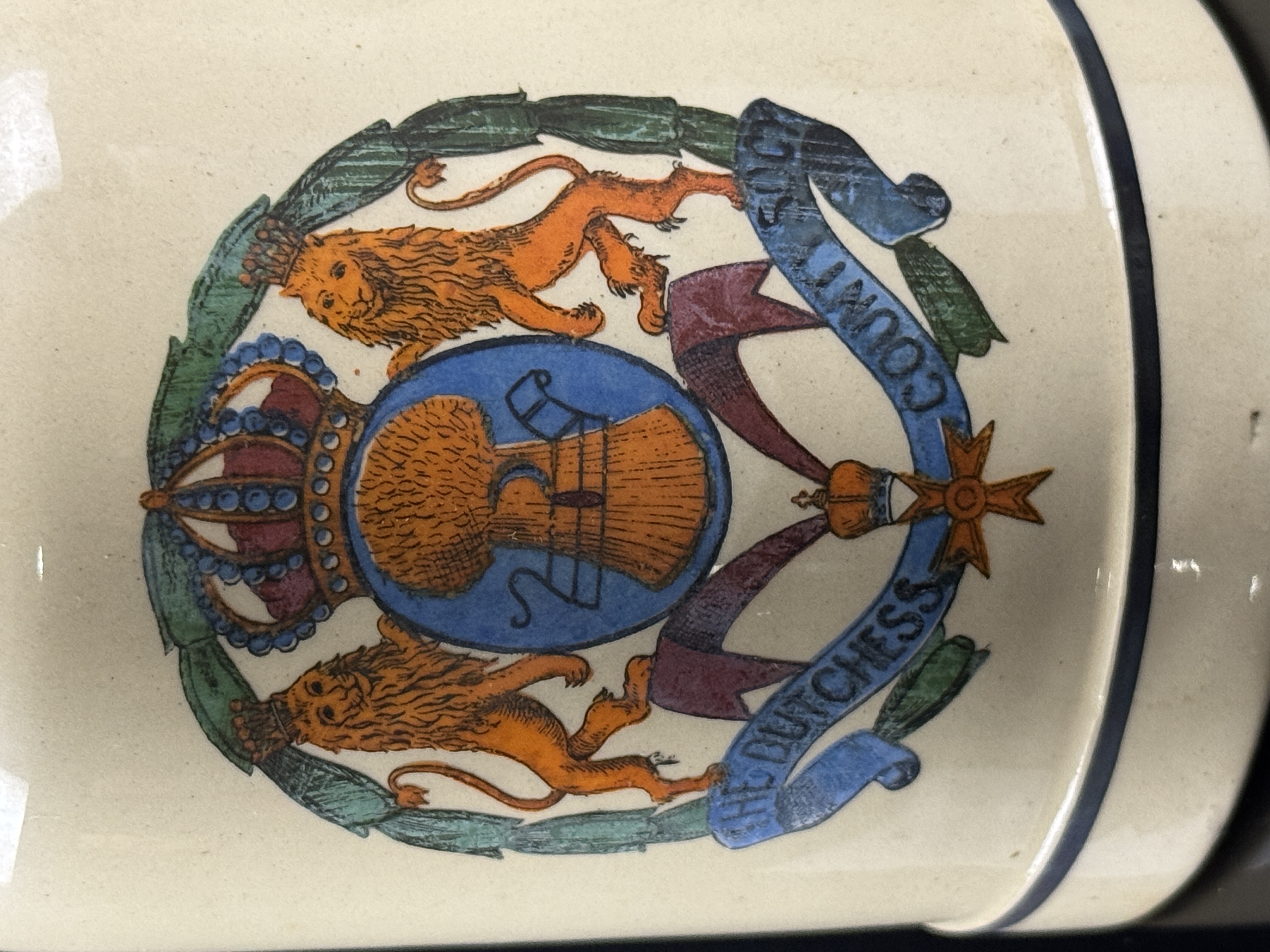 Higgins & Seiter Hotel Astor 1909 Dutchess County Society Banquet Mug