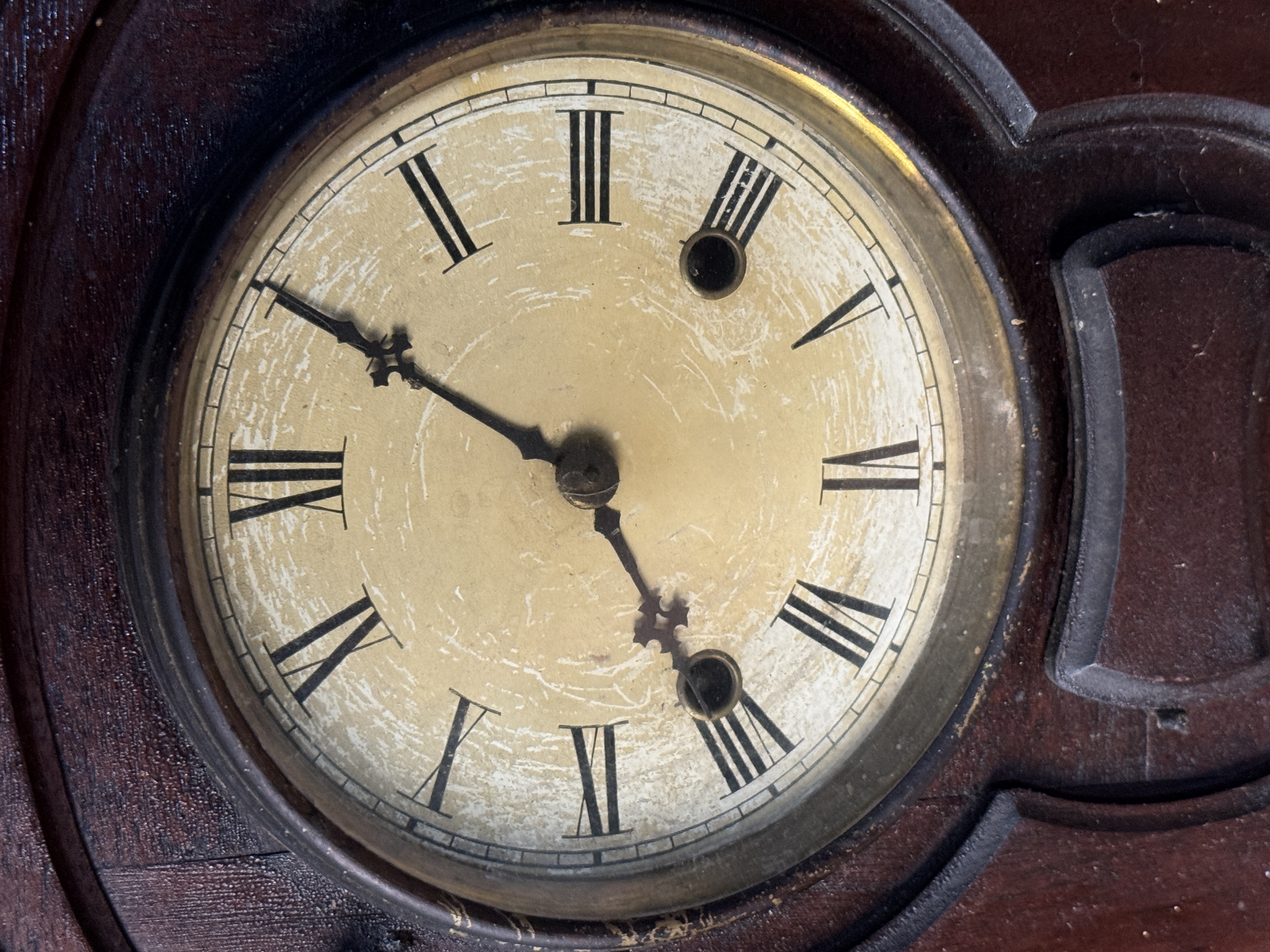 Ithaca Shelf Cottage No. 7 Double Dial Calendar Clock