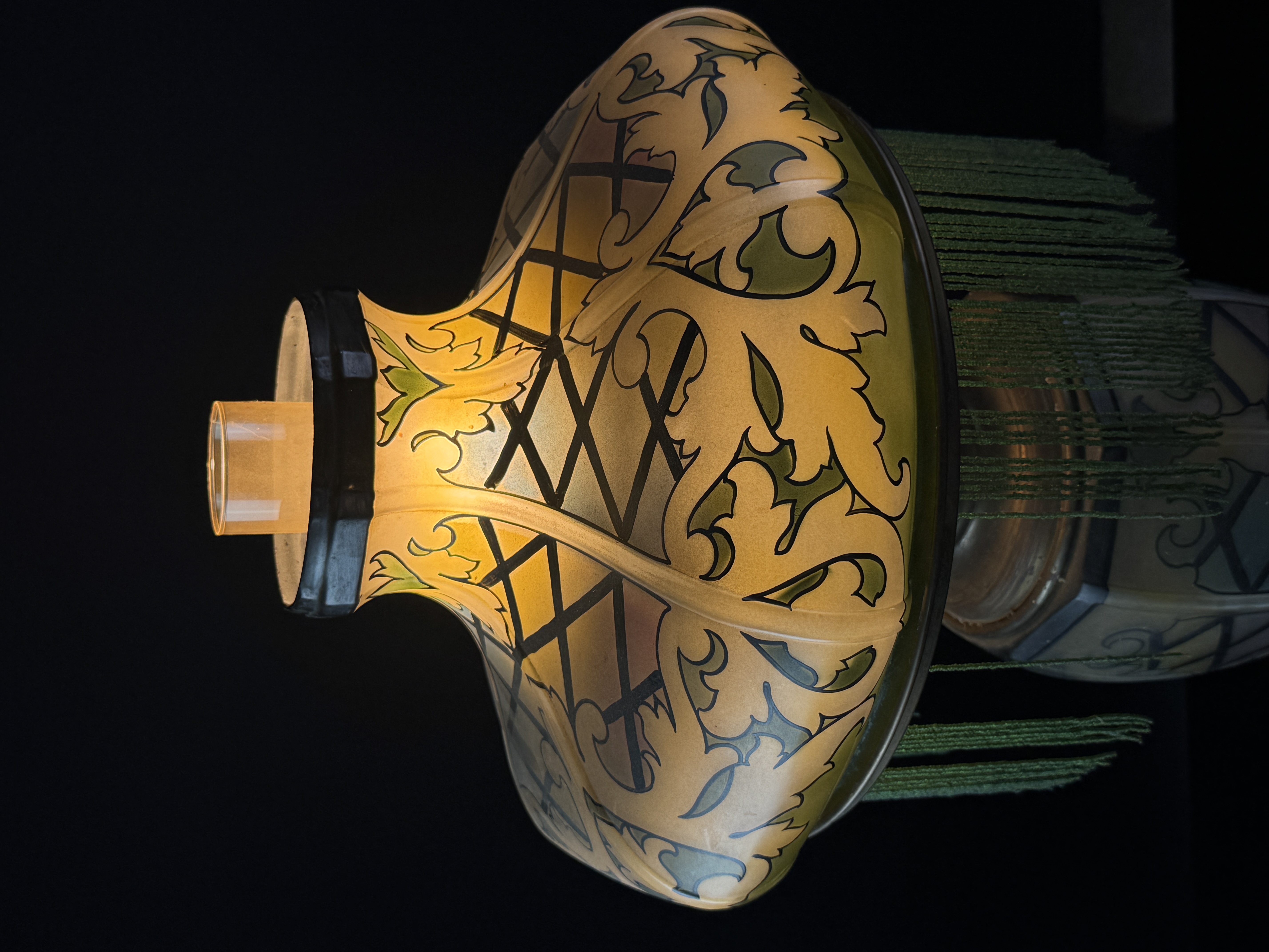 Pittsburgh Lamp Brass and Glass Company Empire Pattern Parlor Lamp