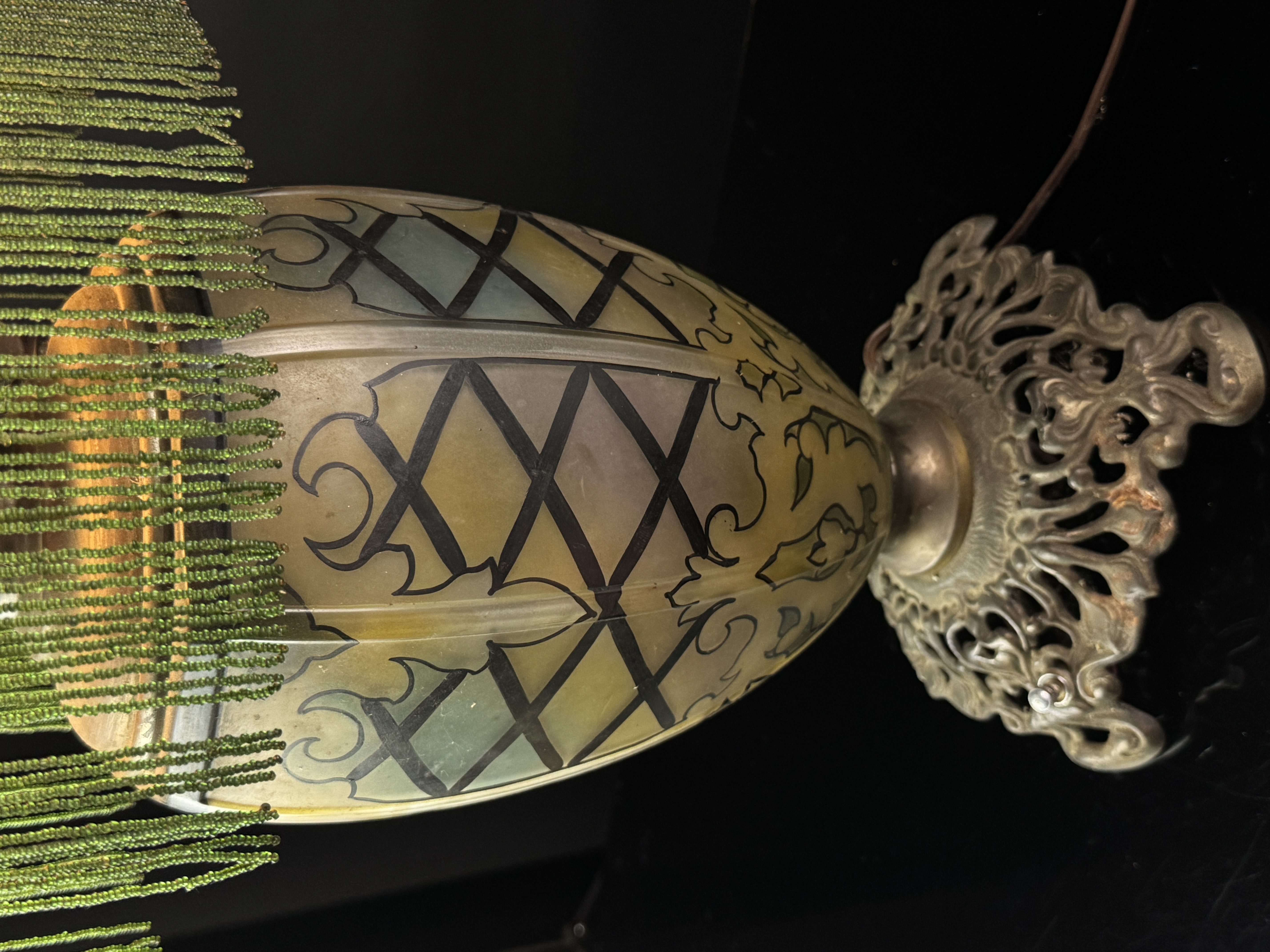 Pittsburgh Lamp Brass and Glass Company Empire Pattern Parlor Lamp