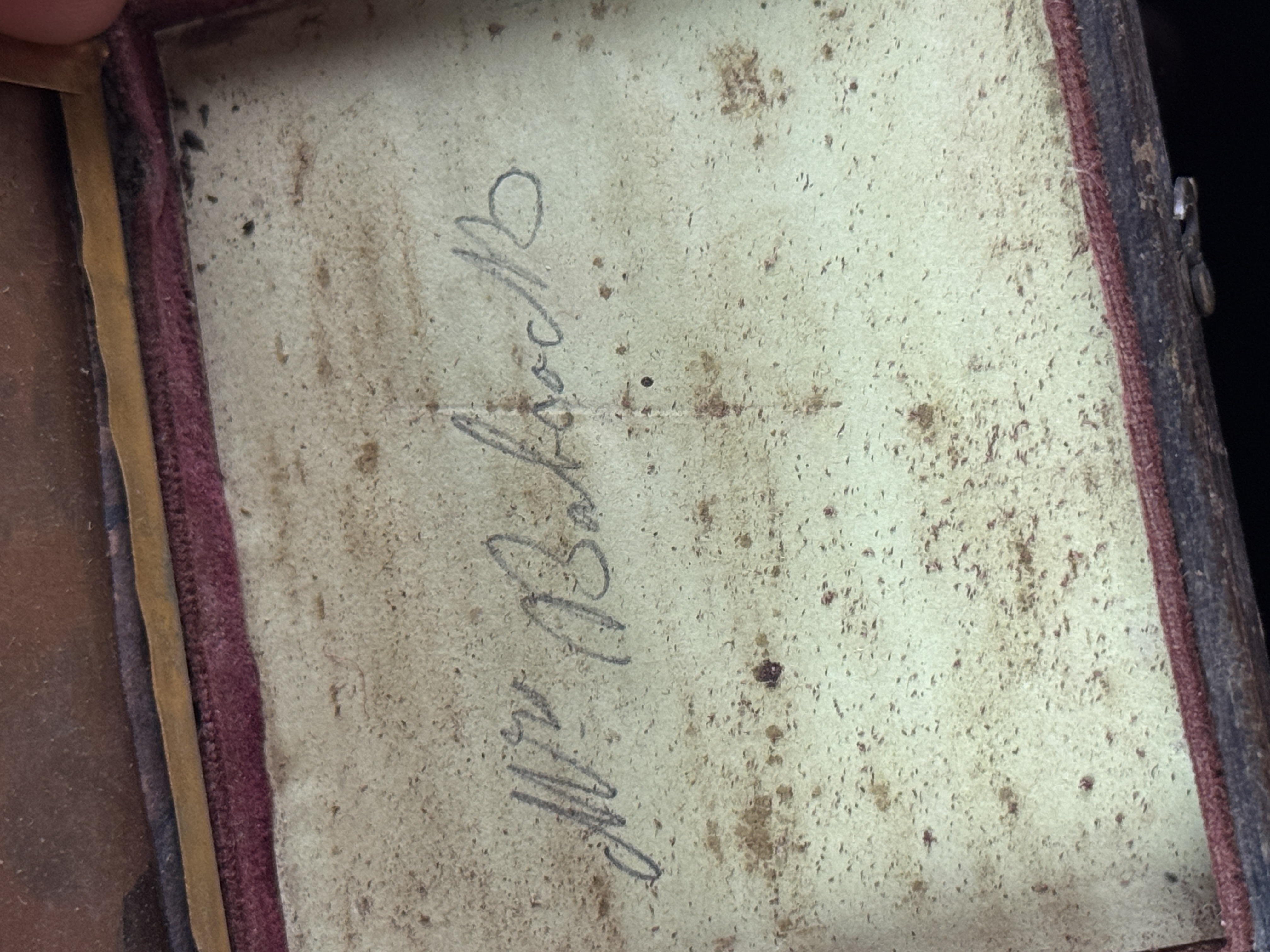Wm Babcock and Various Subjects, A Collection of Six 19th-Century Cased Daguerreotypes