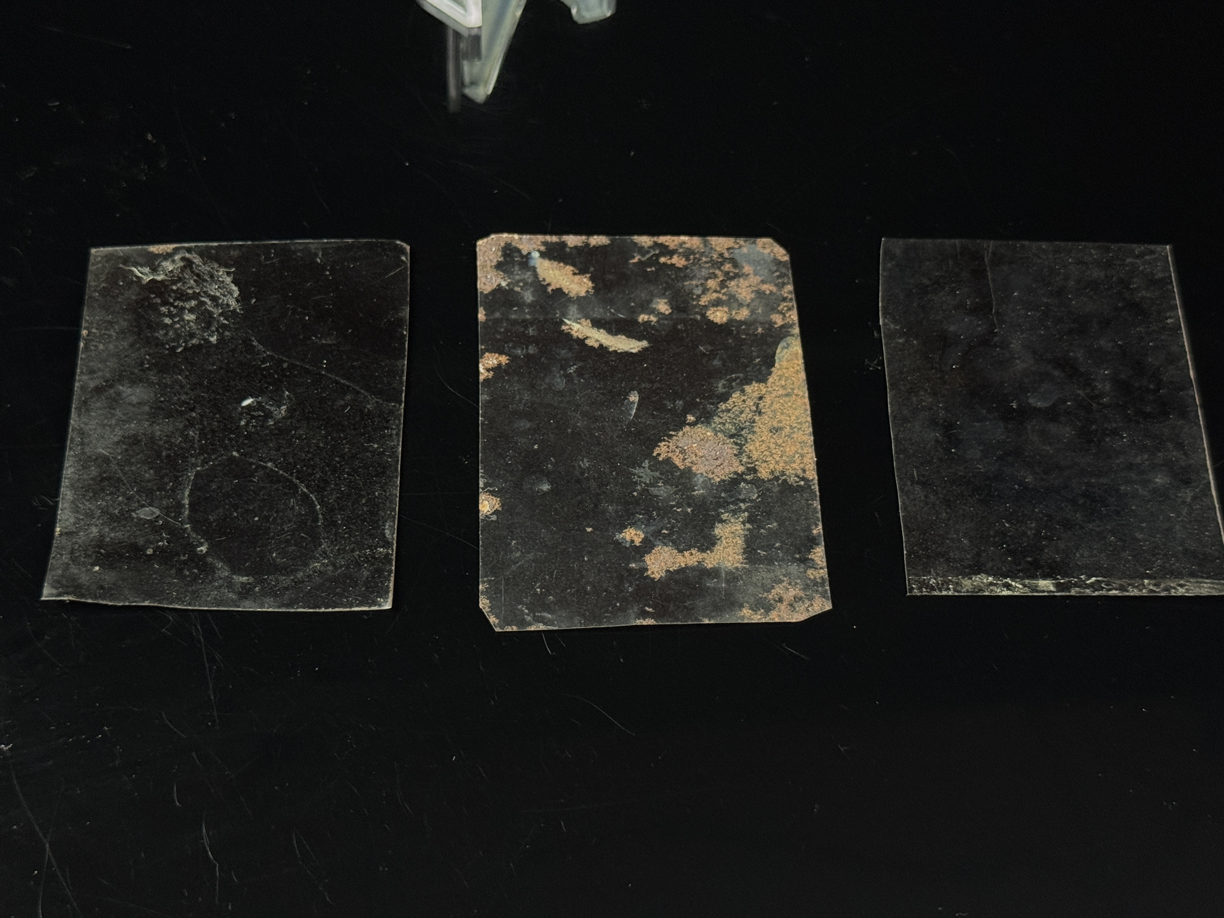 A Trio of 19th-Century African American Tin Types